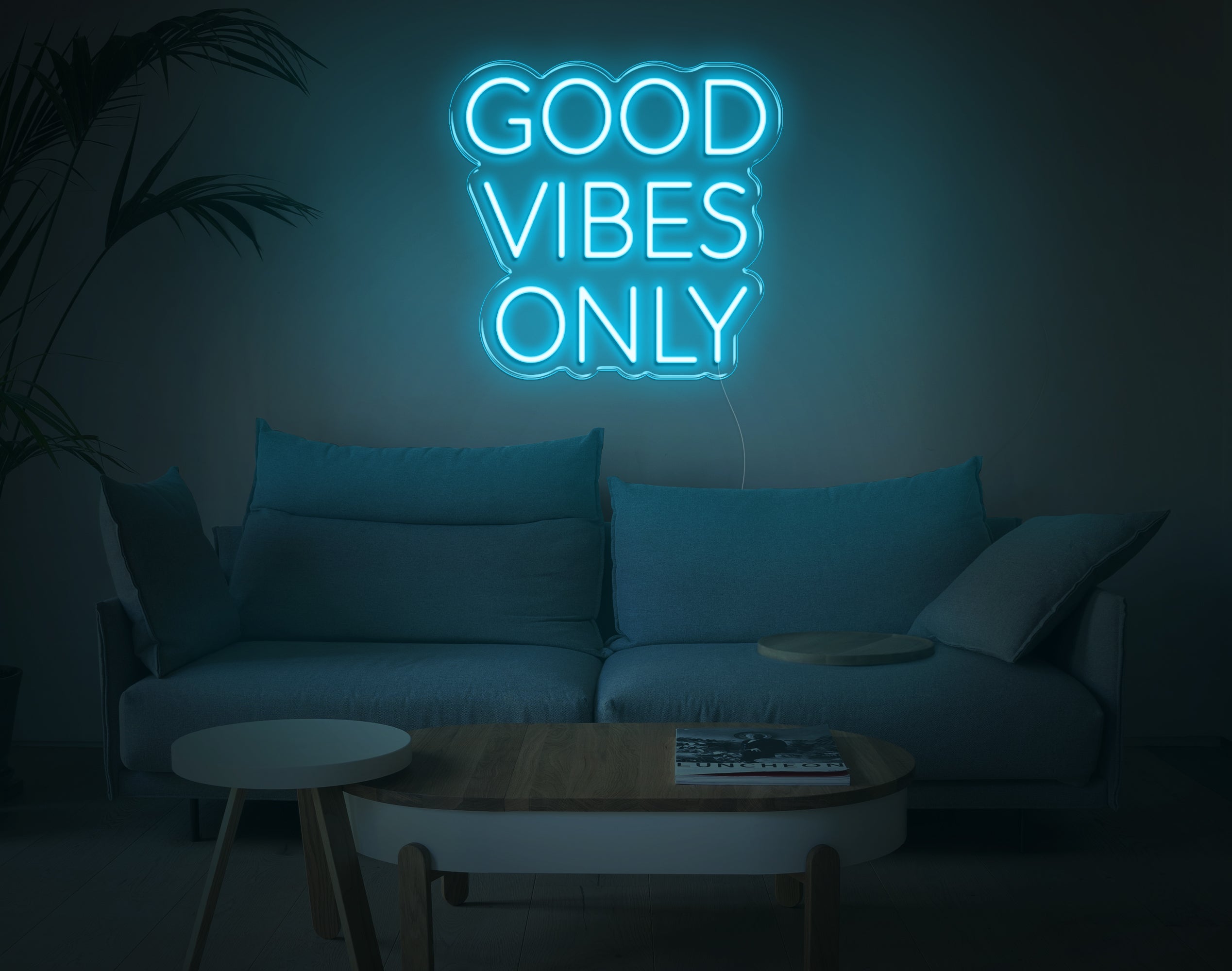 Good Vibes Only V2 LED Neon Sign