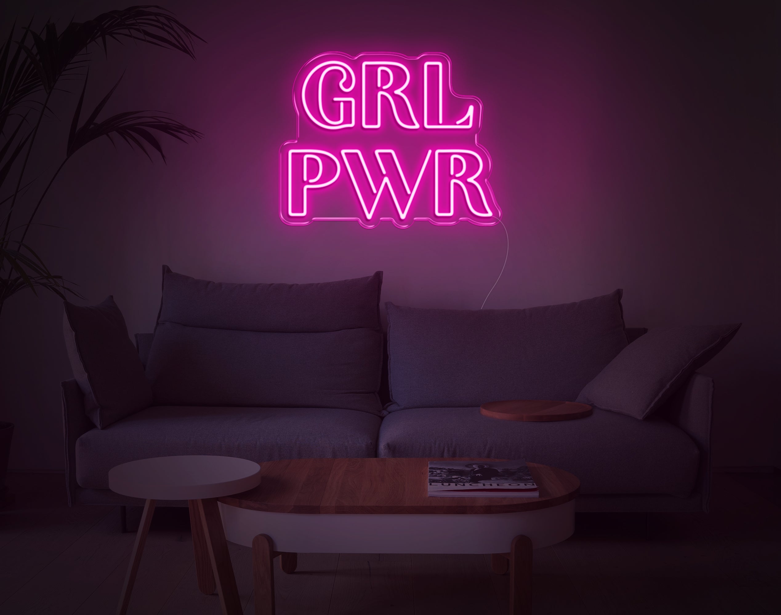 Grl Pwr LED Neon Sign