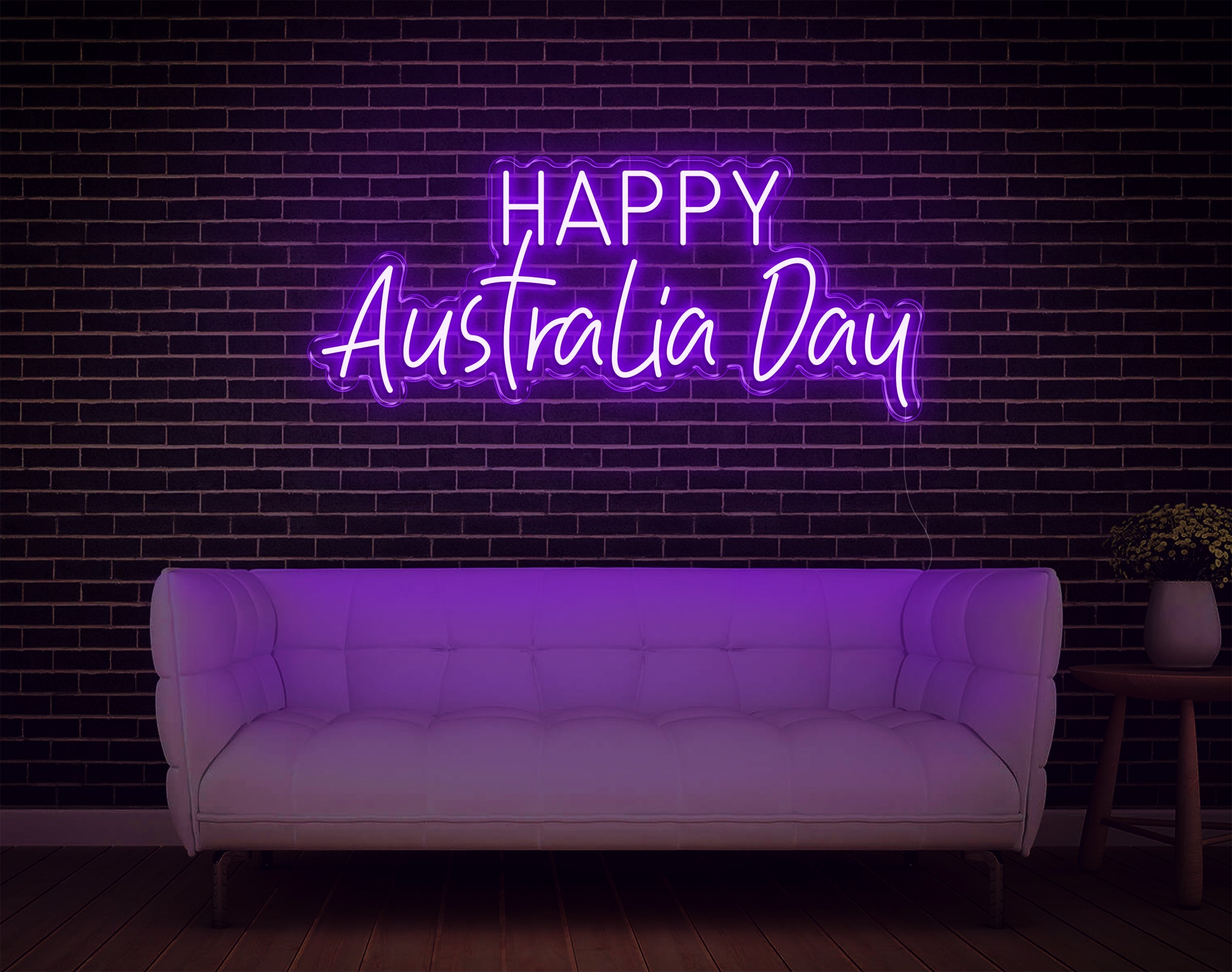 Happy Australia Day LED Neon Sign