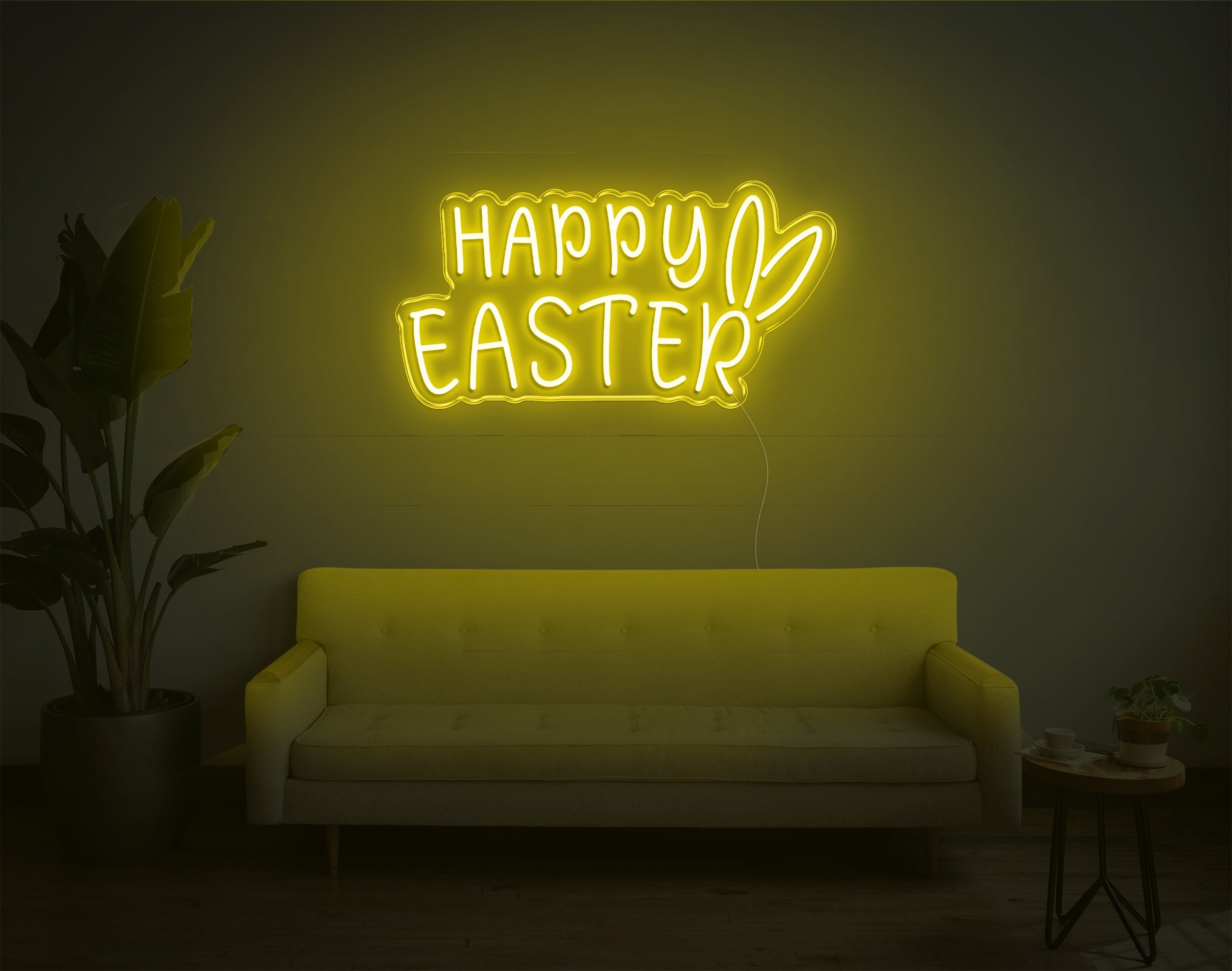 Happy Easter LED Neon Sign