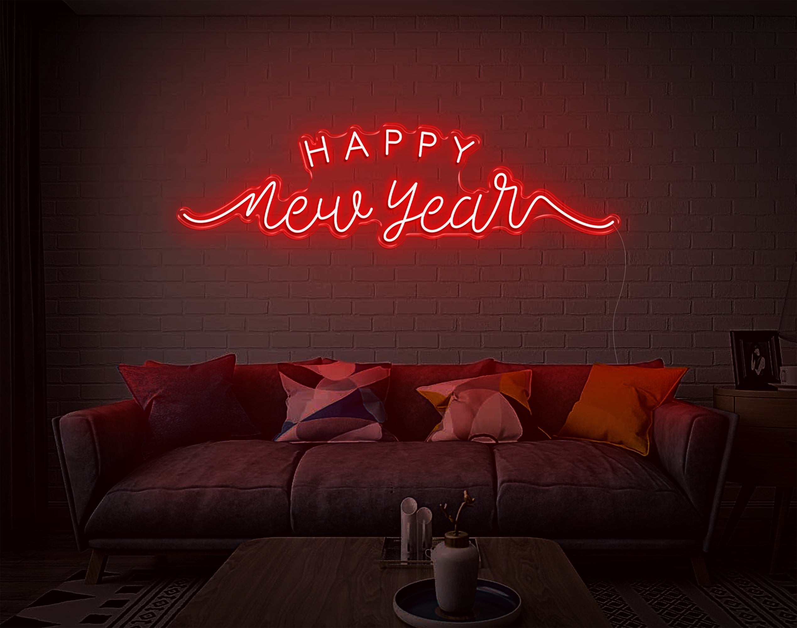 Happy New Year LED Neon Sign