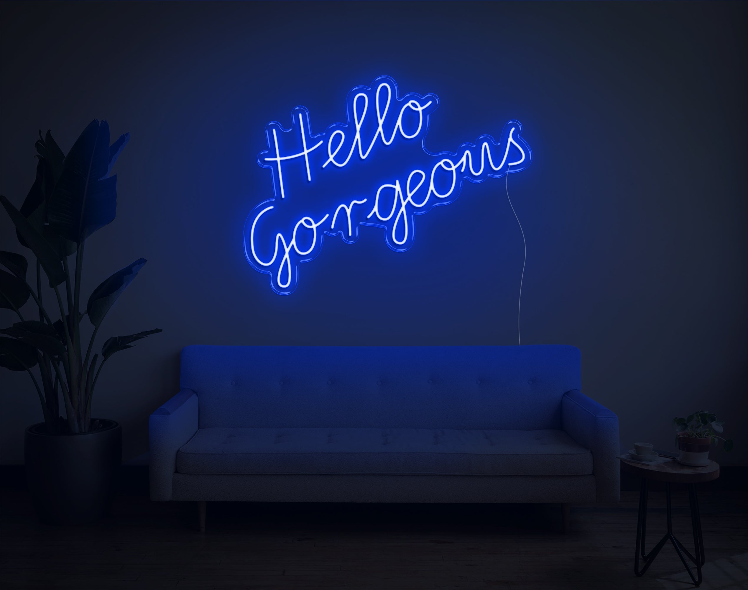 Hello Gorgeous LED Neon Sign