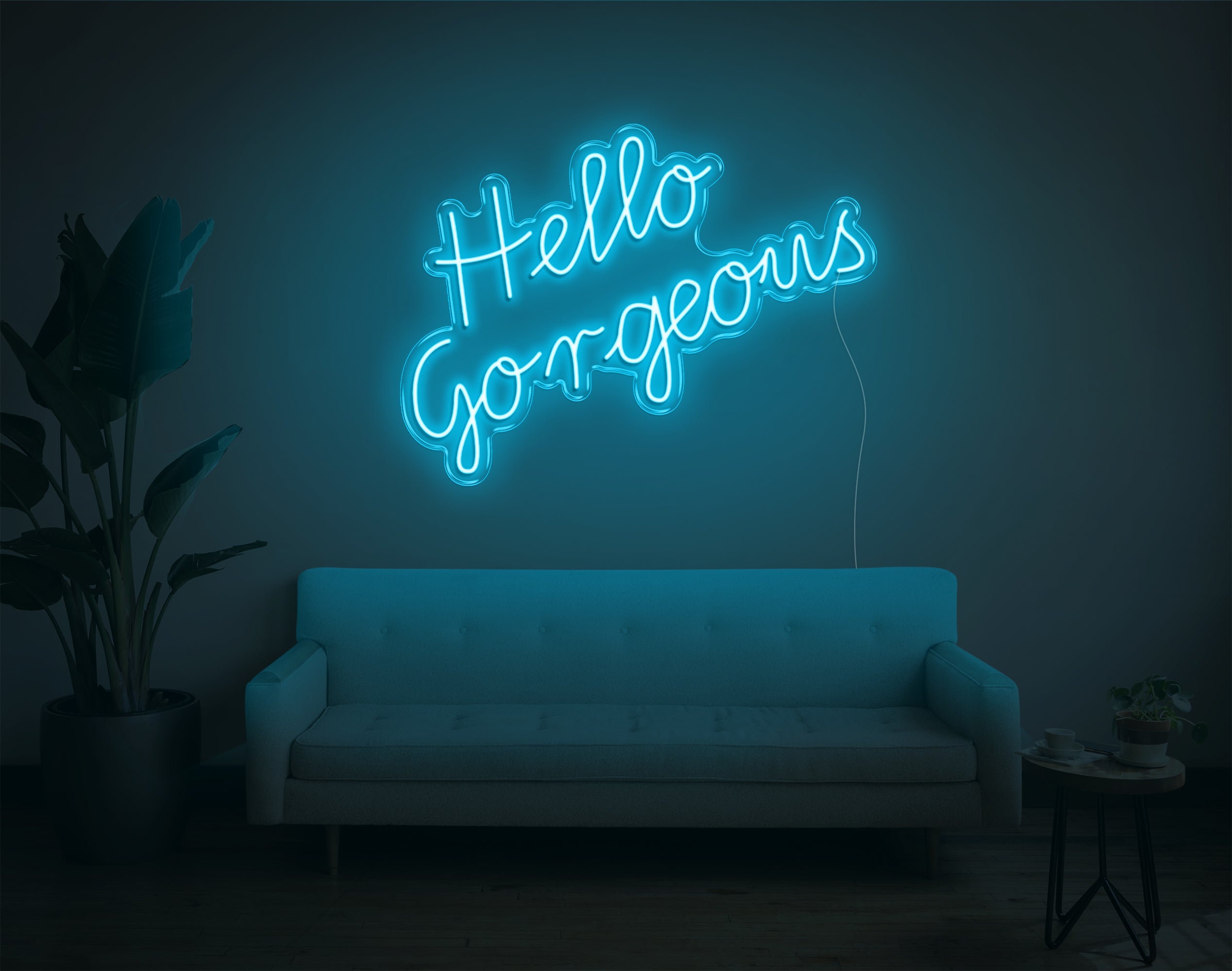 Hello Gorgeous LED Neon Sign