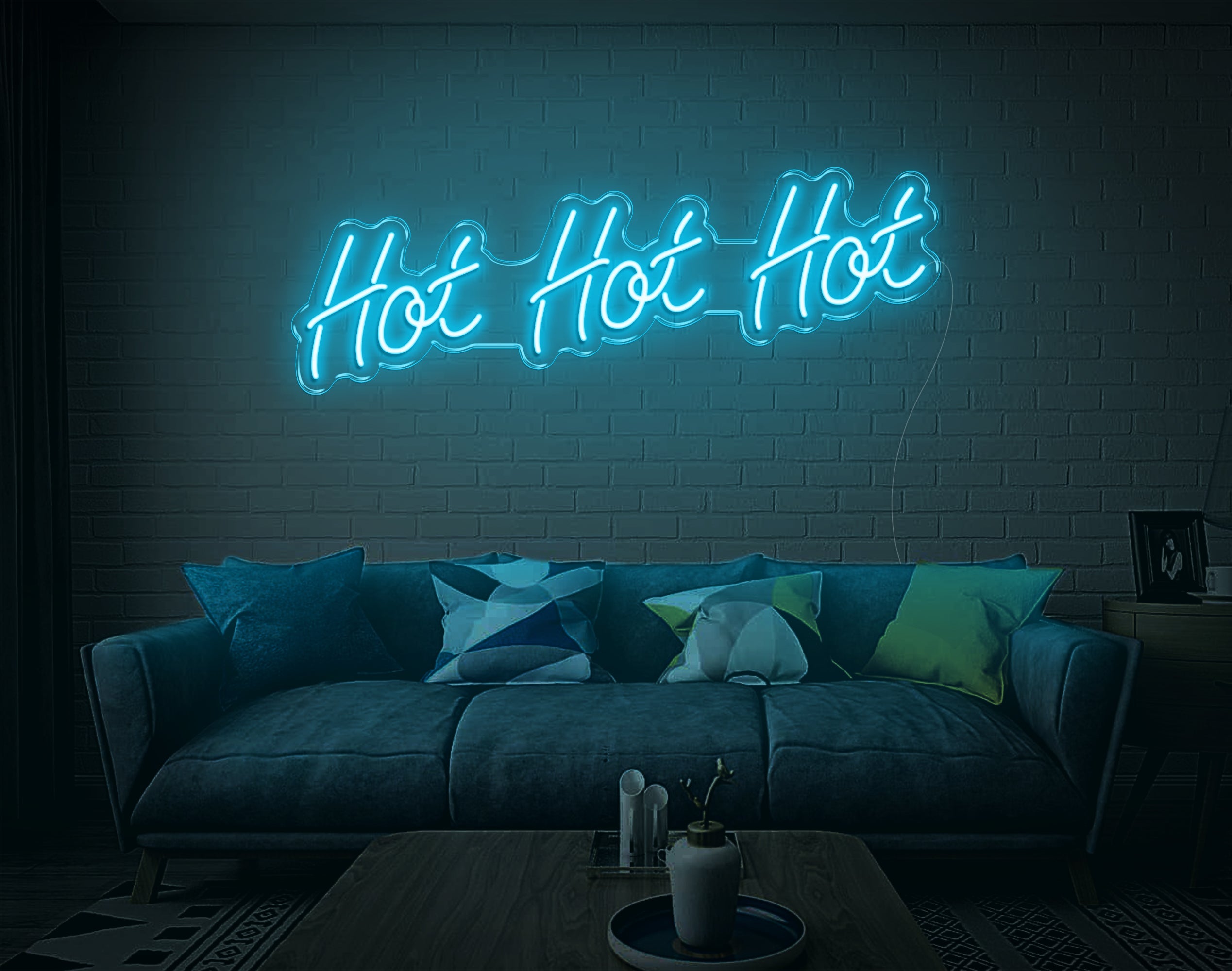 Hot Hot Hot LED Neon Sign