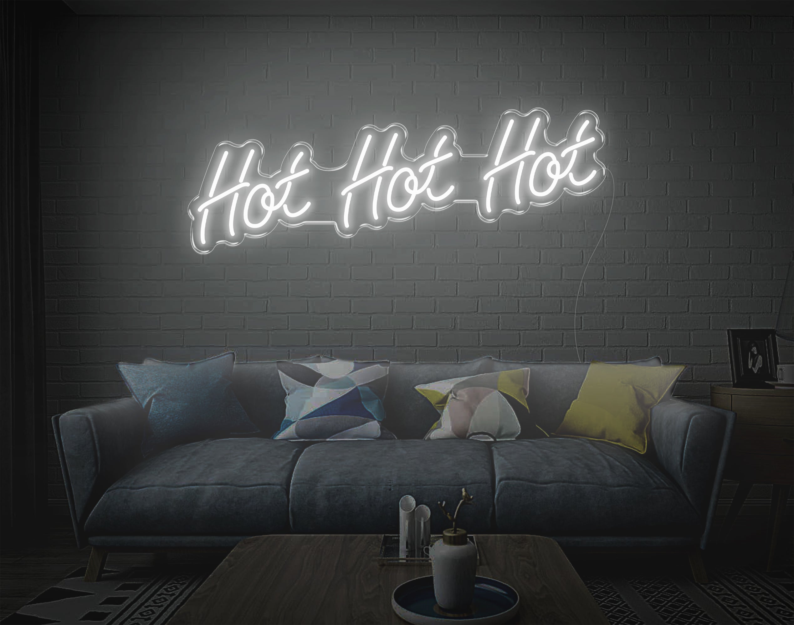 Hot Hot Hot LED Neon Sign