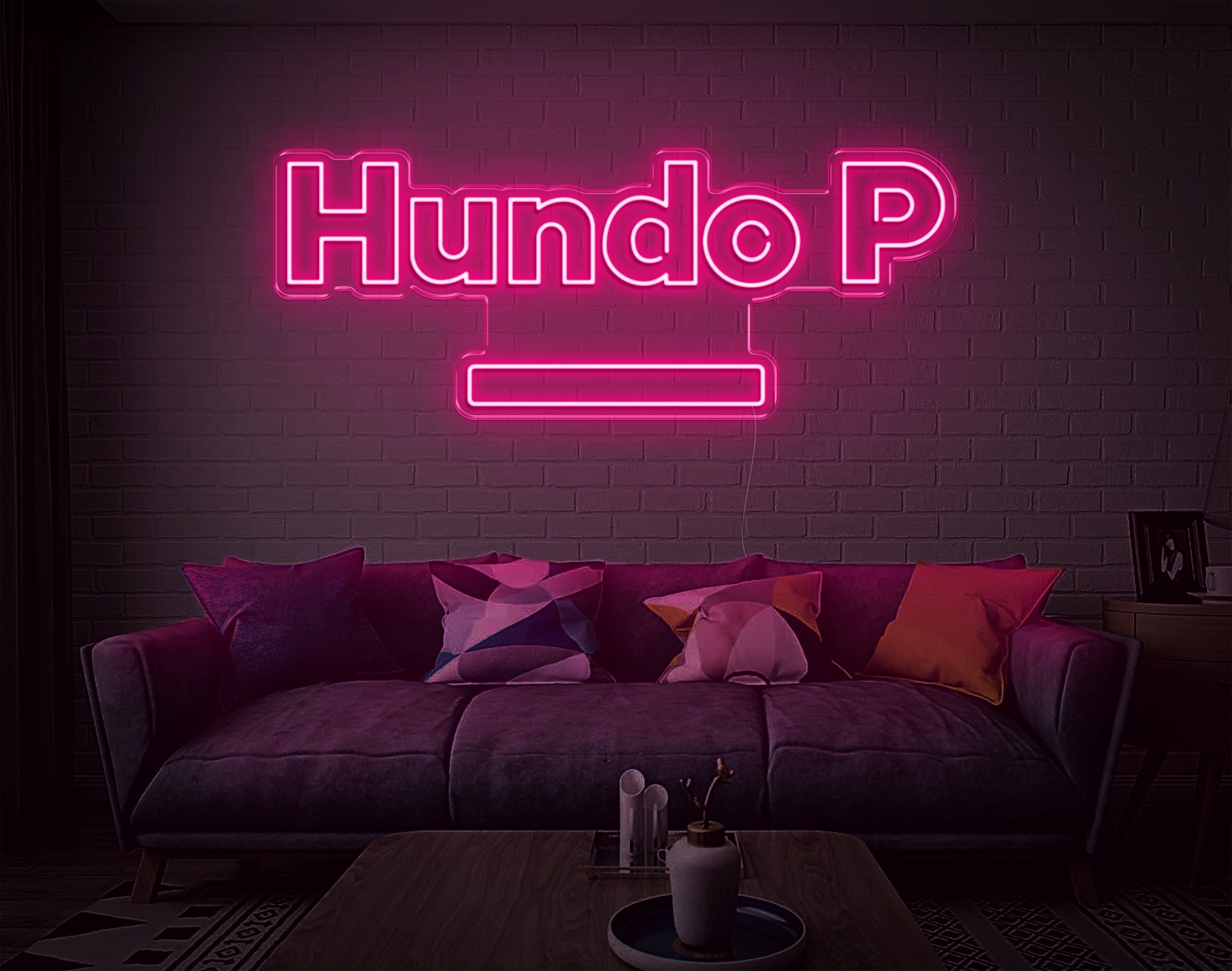 Hundo P LED Neon Sign