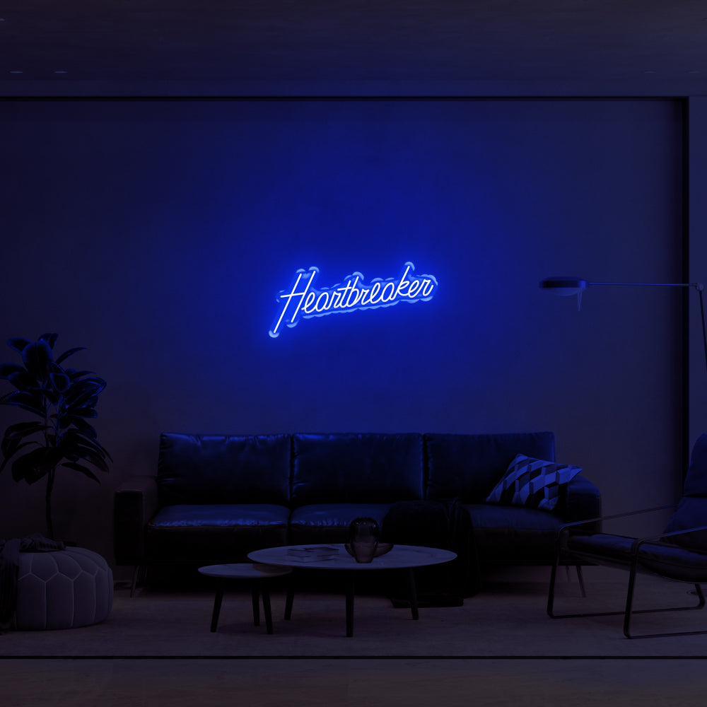 Heartbreaker LED Neon Sign