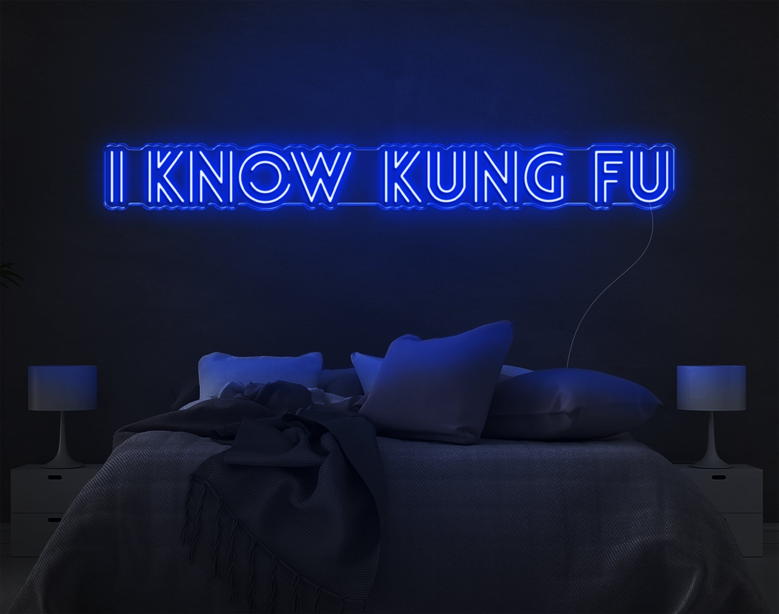 I Know Kung Fu LED Neon Sign