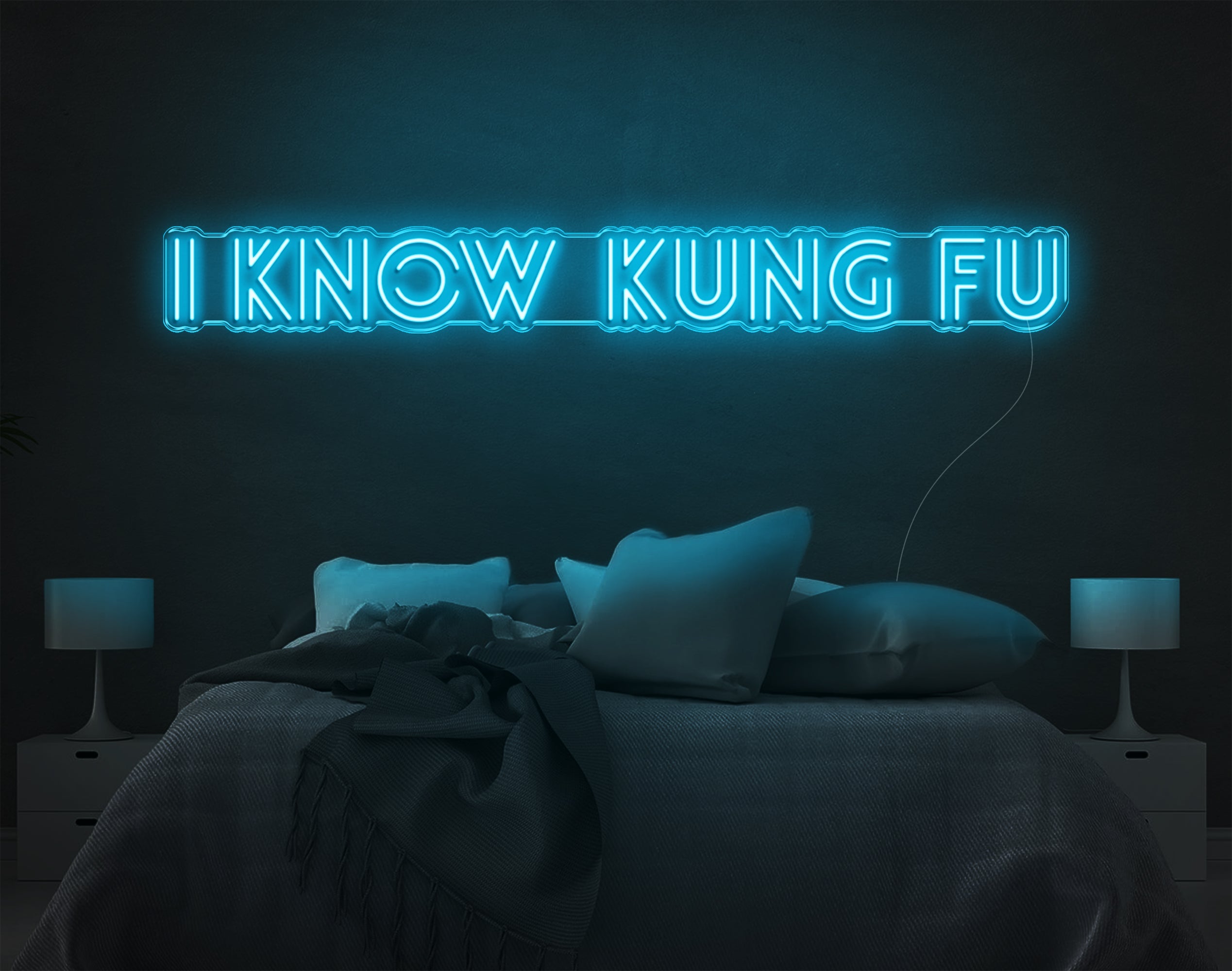 I Know Kung Fu LED Neon Sign