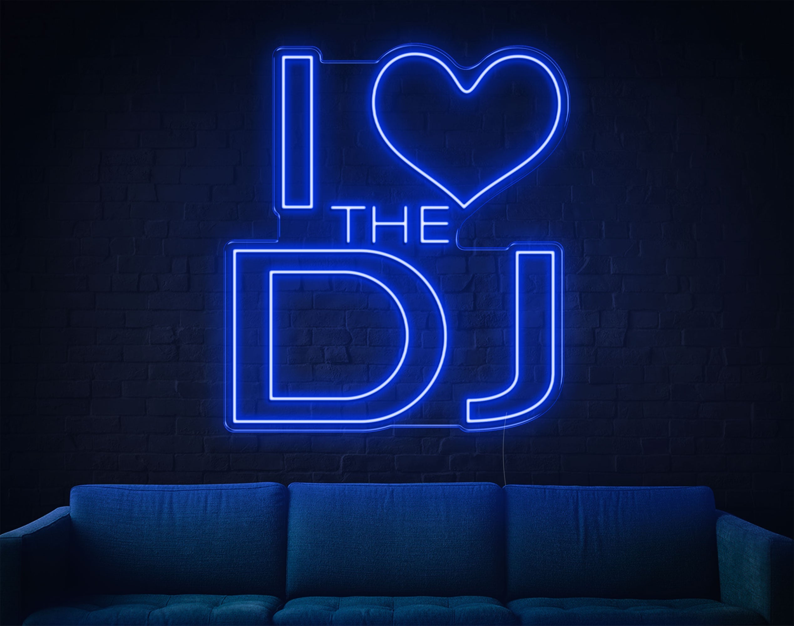 I Love The Dj LED Neon Sign