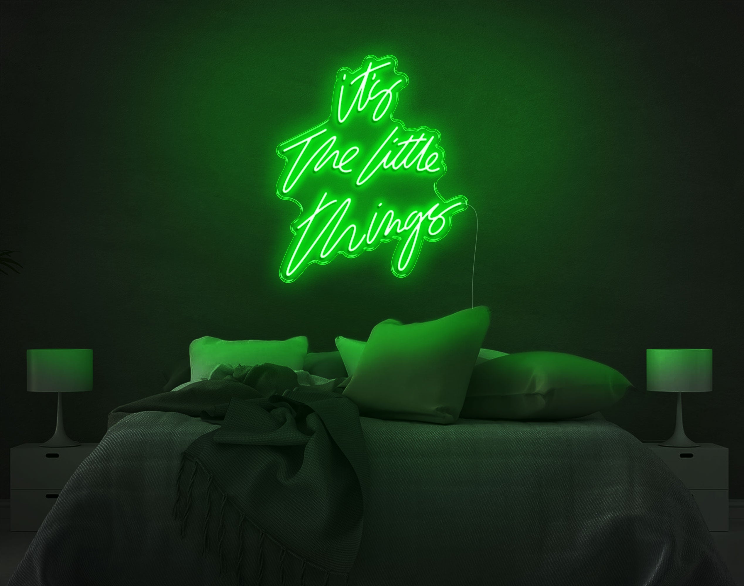 Its The Little Things LED Neon Sign