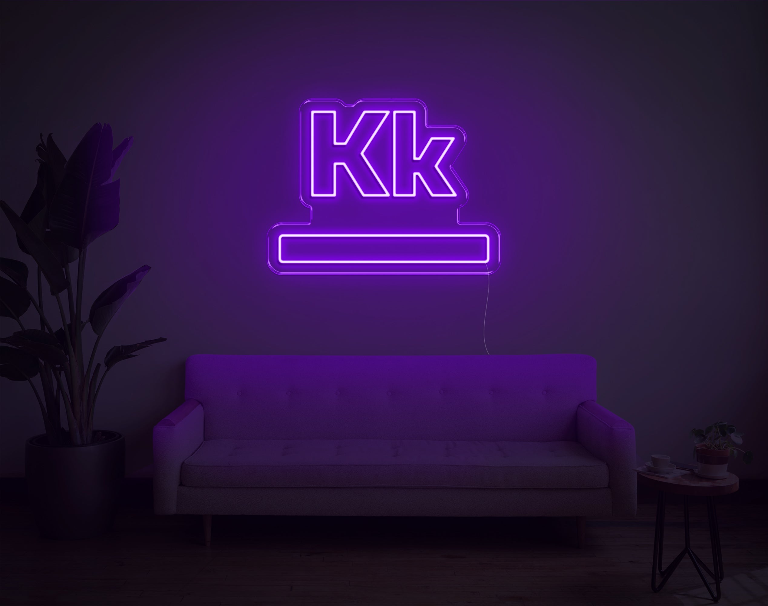 Kk LED Neon Sign