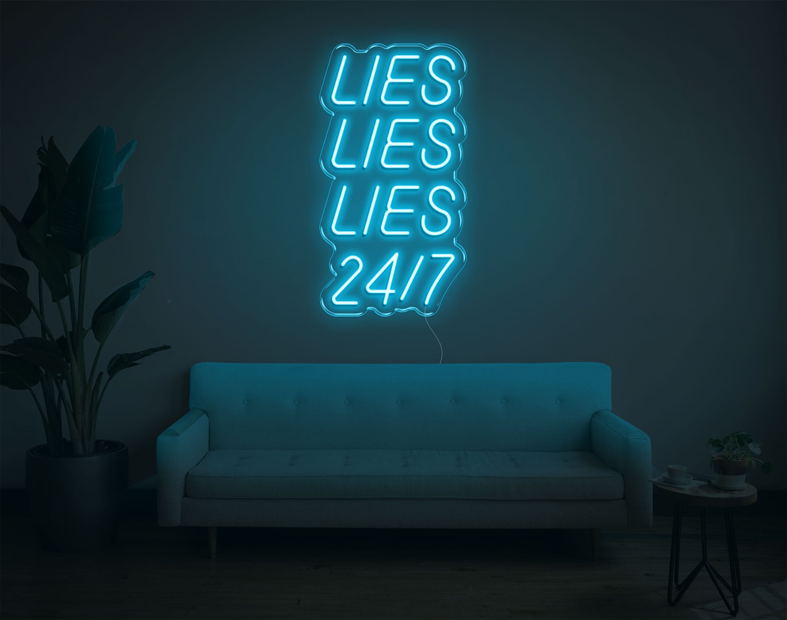 Lies Lies Lies LED Neon Sign