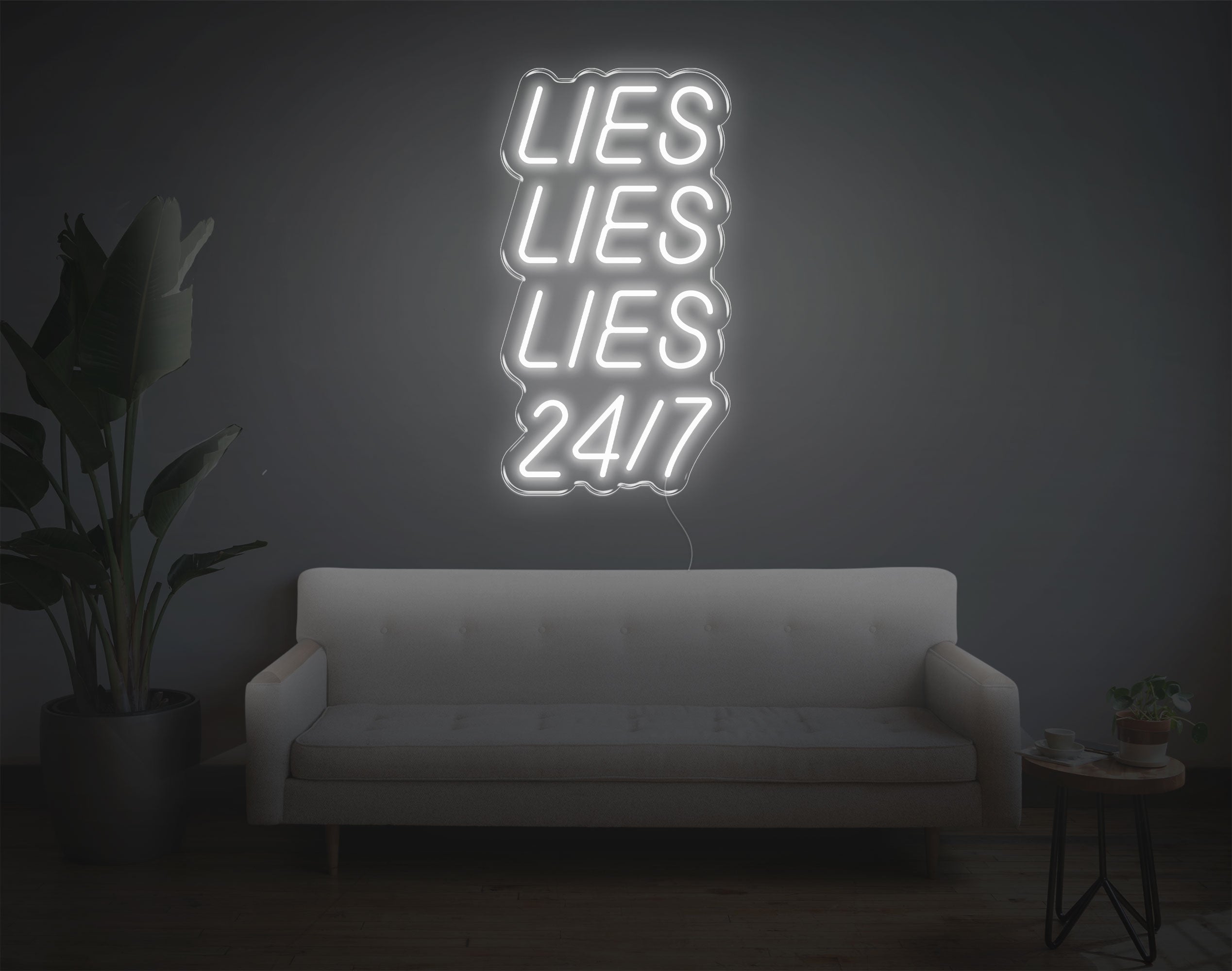 Lies Lies Lies LED Neon Sign