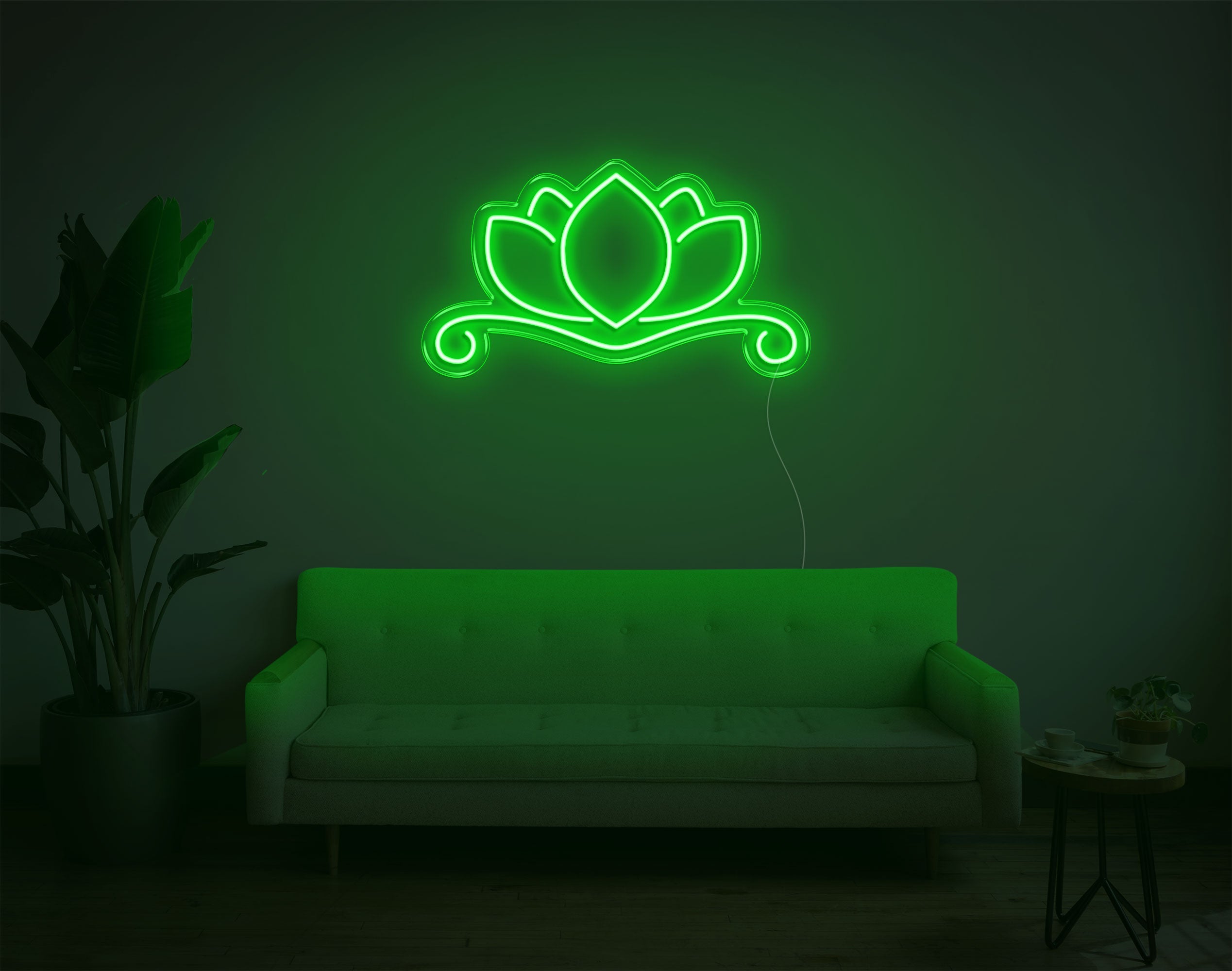 Lotus Flower LED Neon Sign