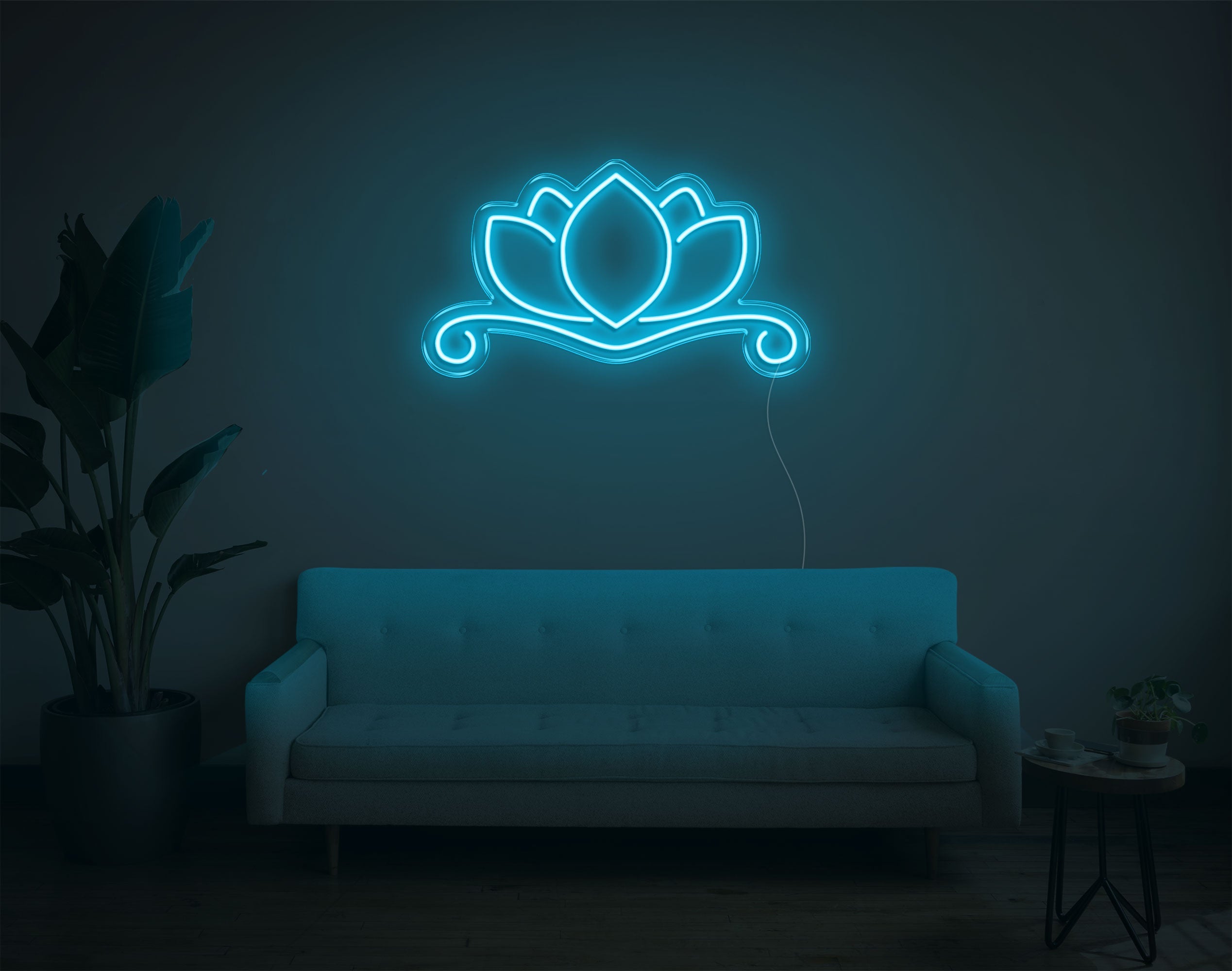 Lotus Flower LED Neon Sign