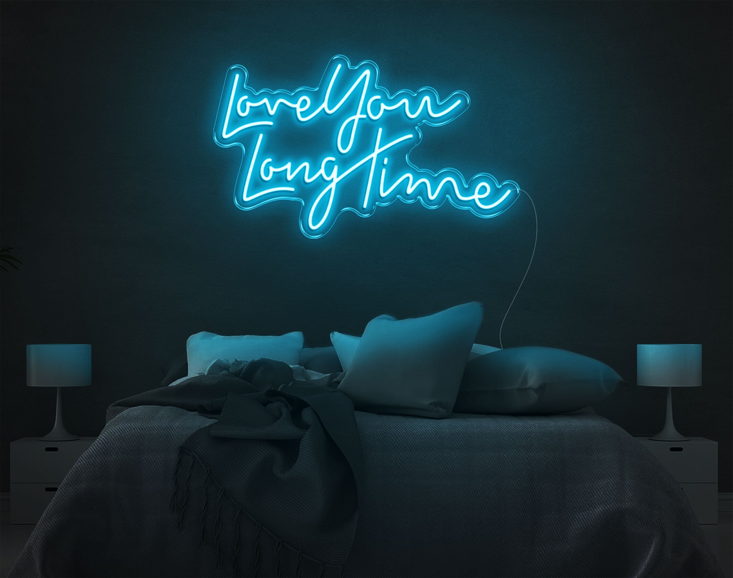 Love You Long Time LED Neon Sign