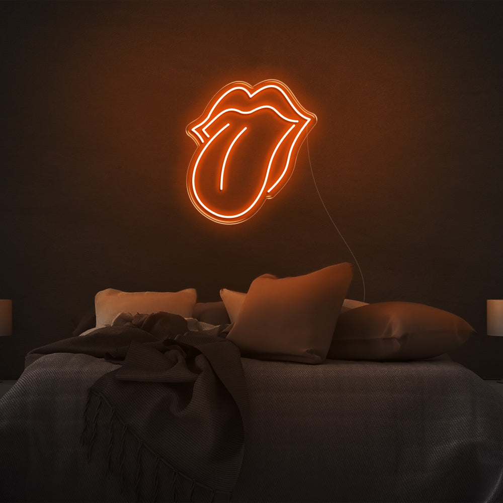 Tongue LED Neon Sign