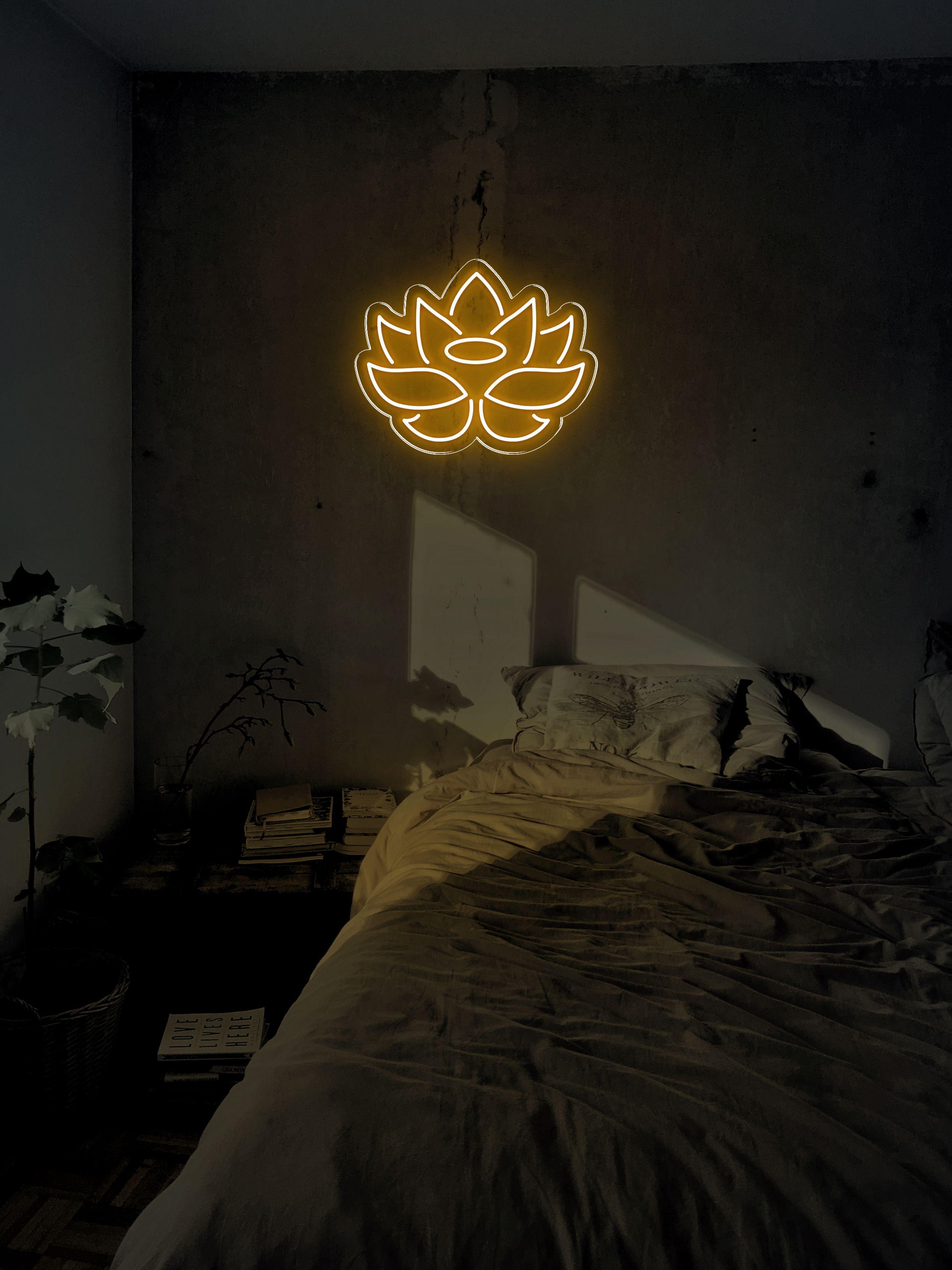 Lotus Flower LED neon sign