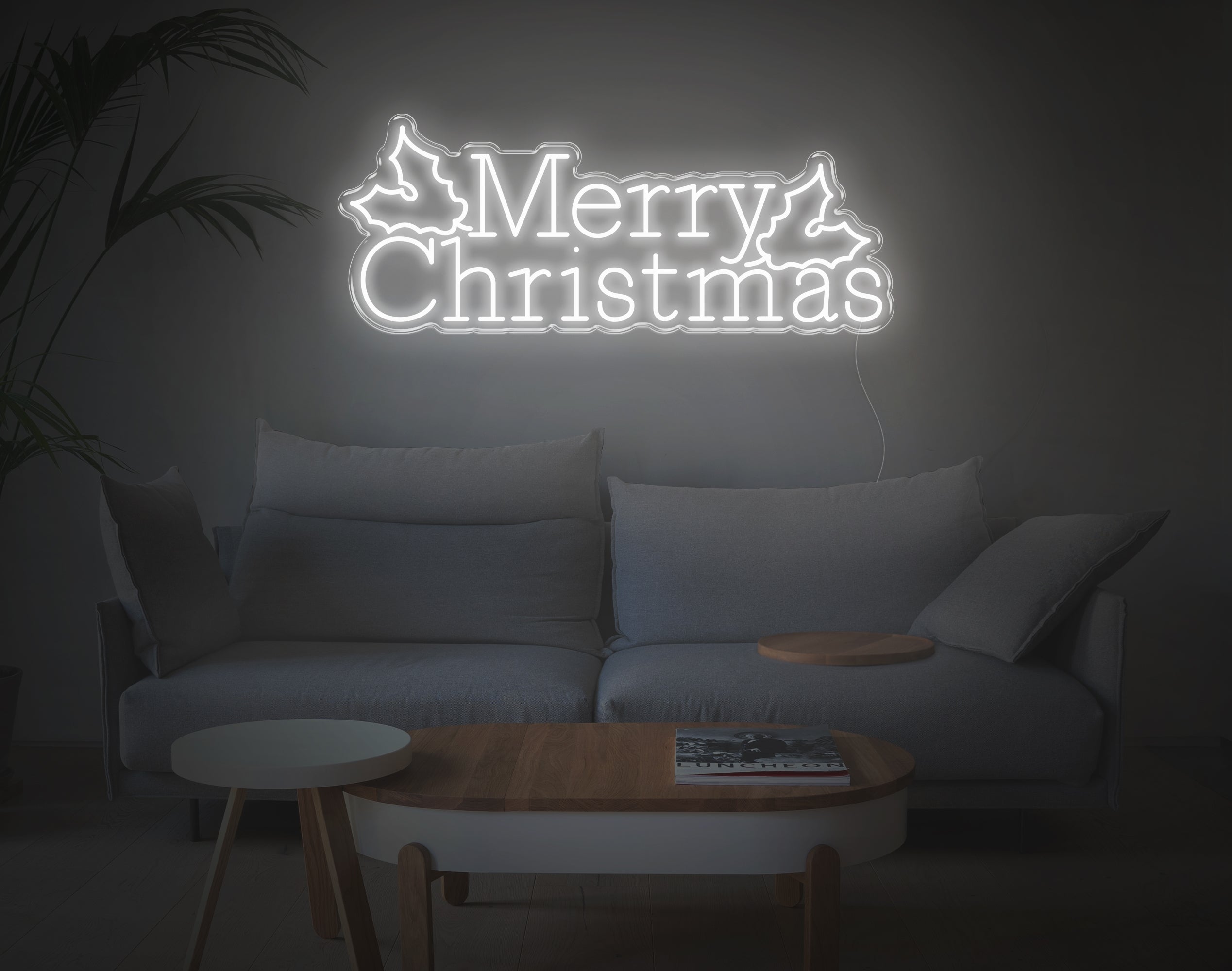 Merry Christmas V1 LED Neon Sign