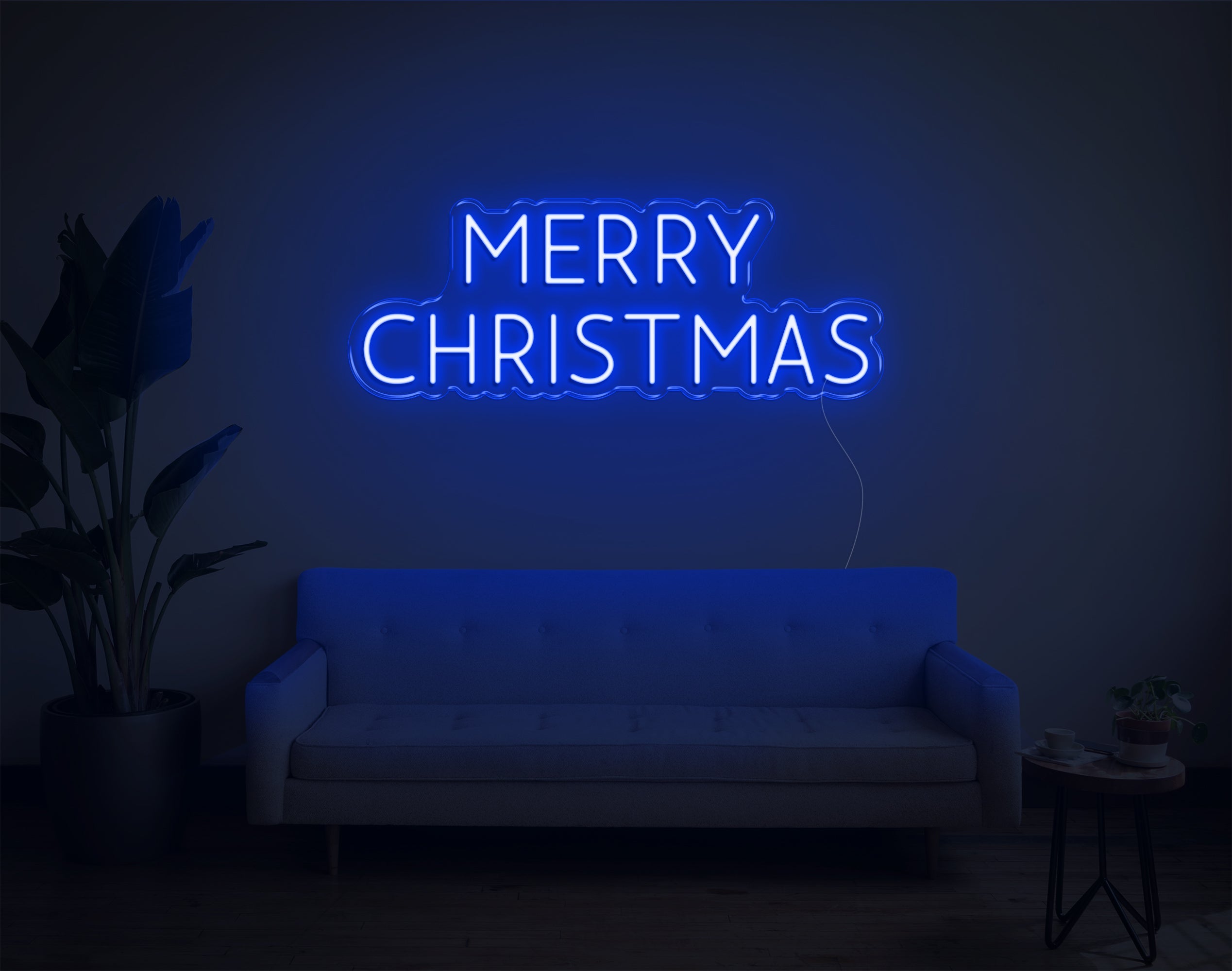 Merry Christmas V2 LED Neon Sign