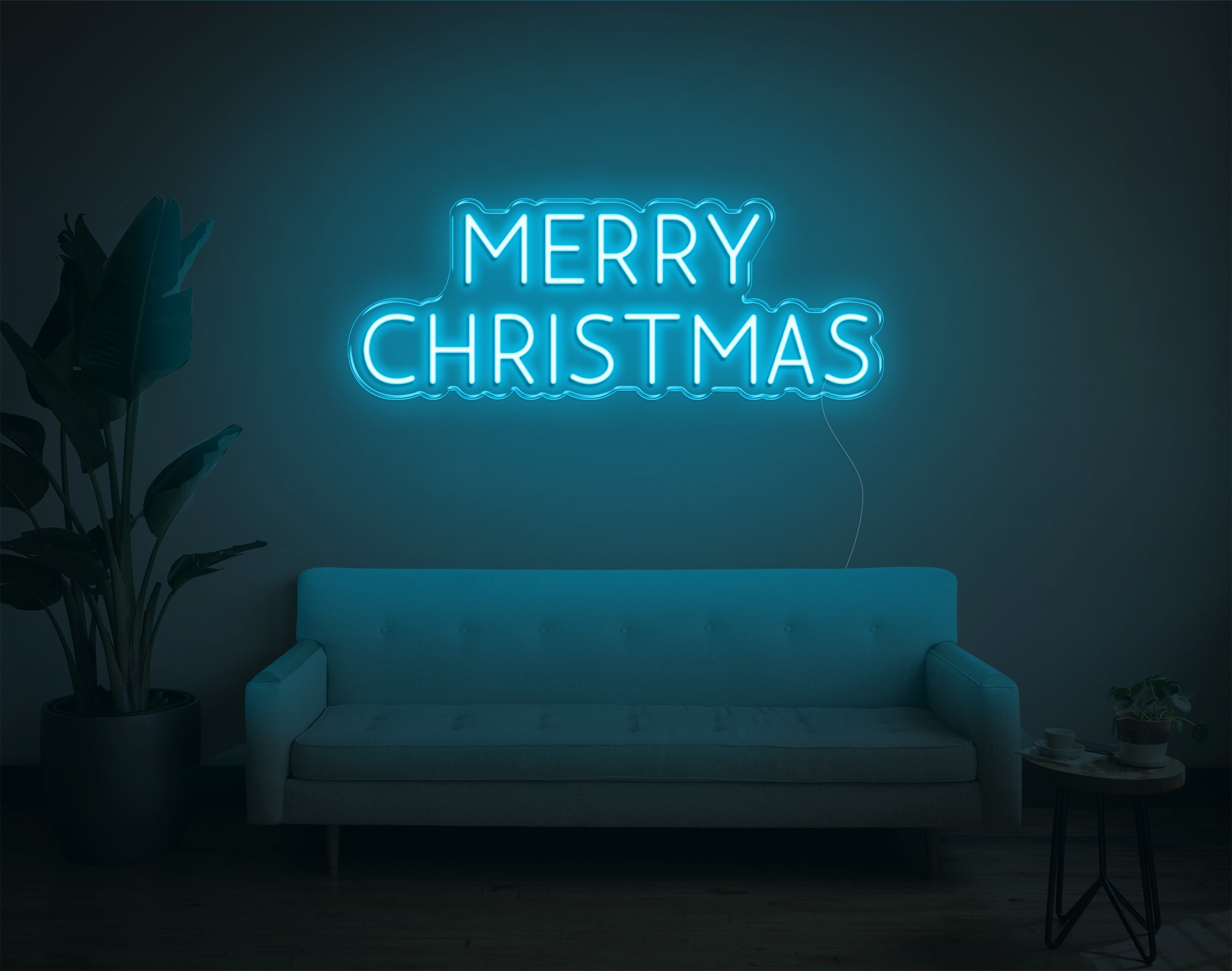 Merry Christmas V2 LED Neon Sign