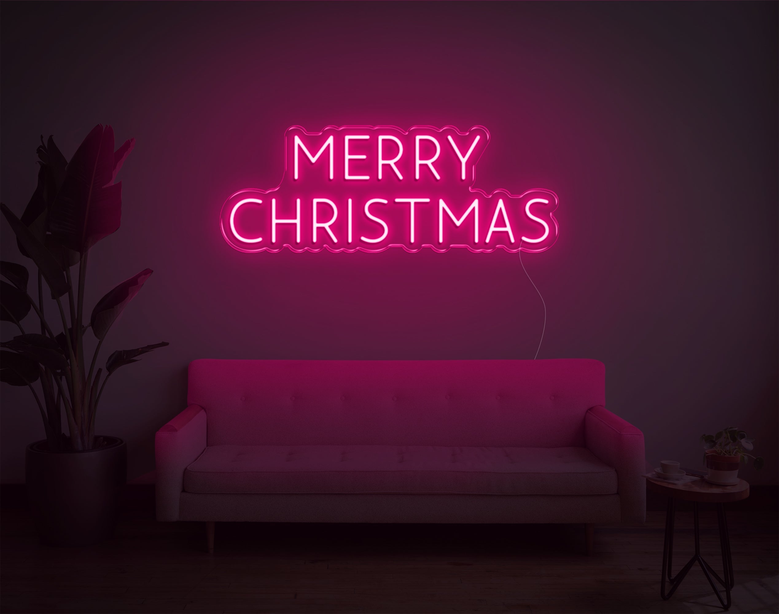 Merry Christmas V2 LED Neon Sign