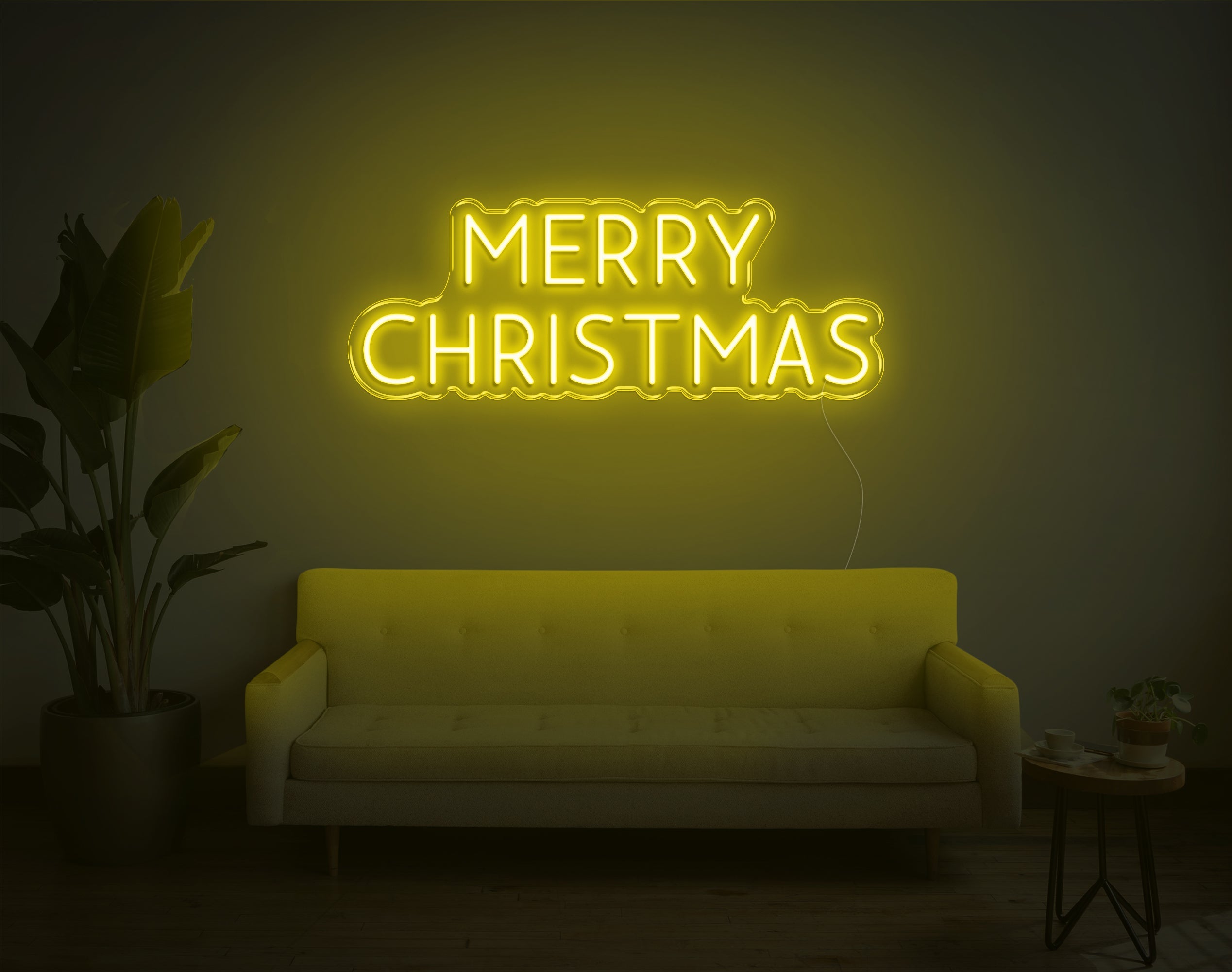 Merry Christmas V2 LED Neon Sign