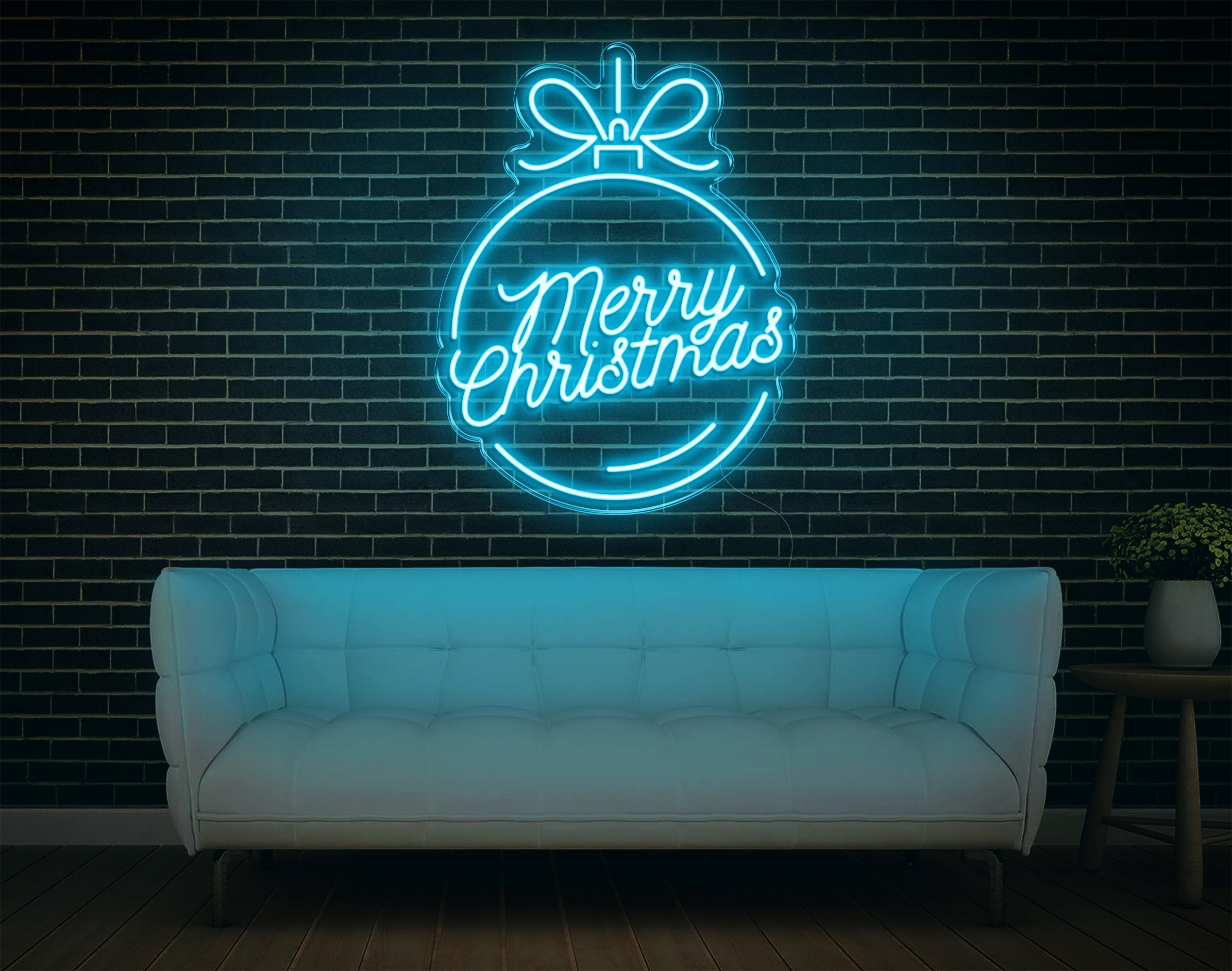 Merry Christmas V5 LED Neon Sign