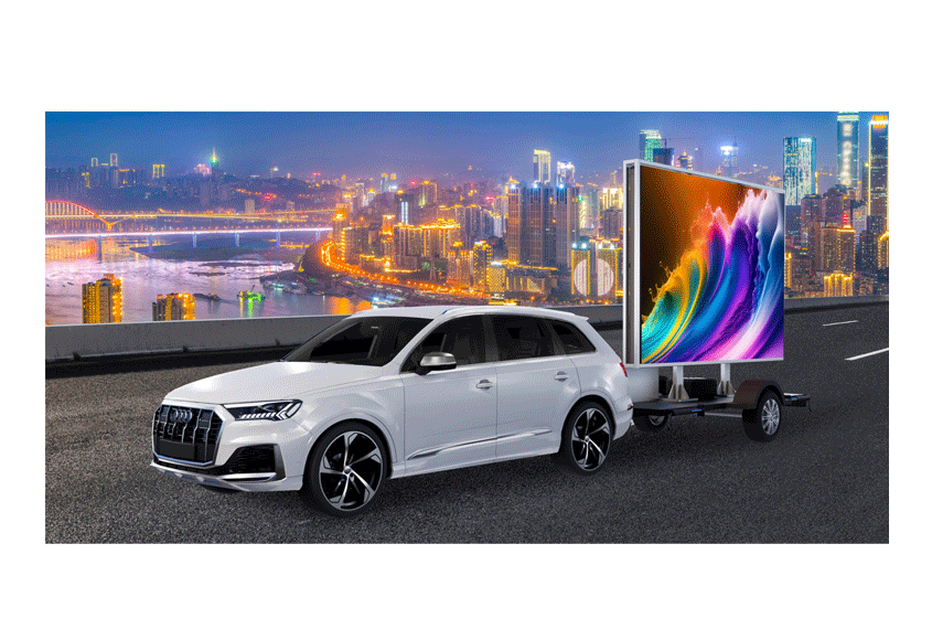 Trailer LED - Mobile Trailer LED Billboards