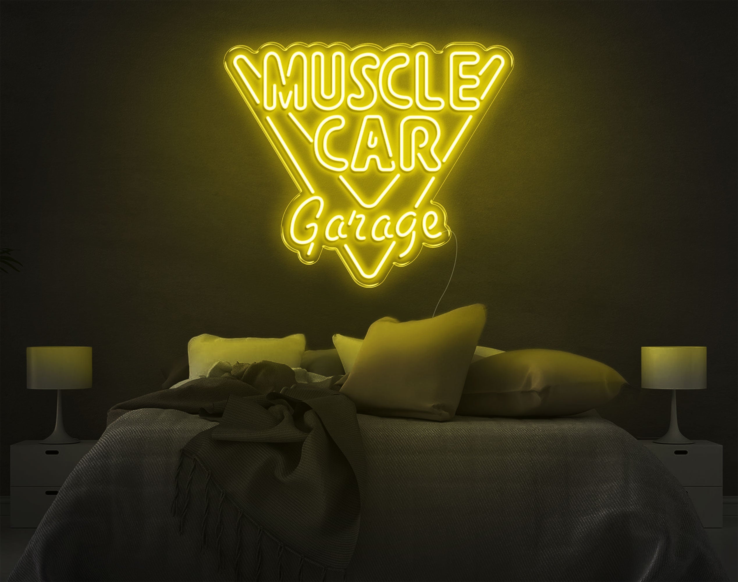 Muscle Car Garage LED Neon Sign