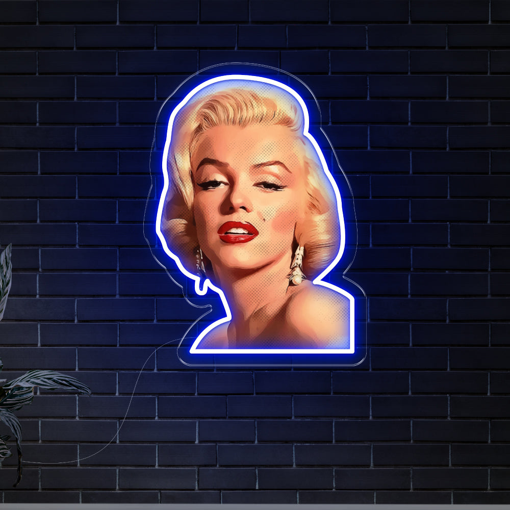 Marilyn Neon Art