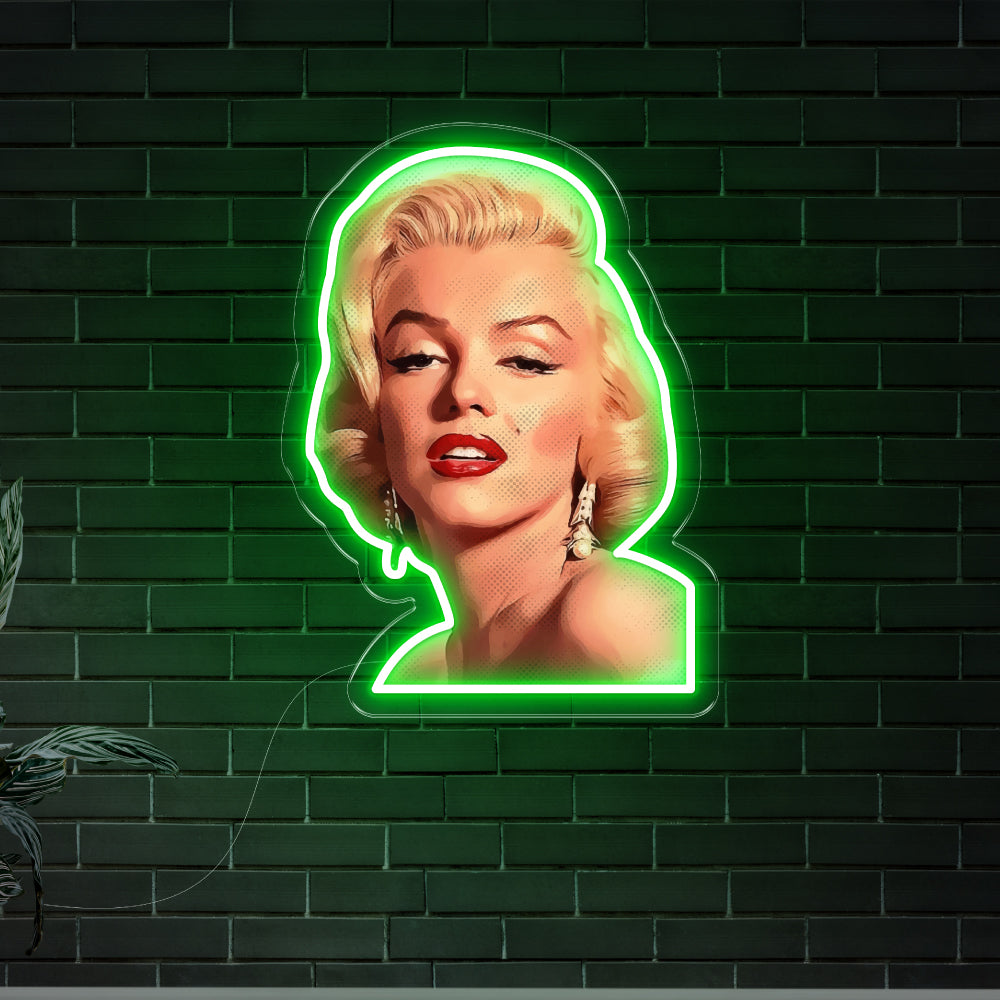 Marilyn Neon Art