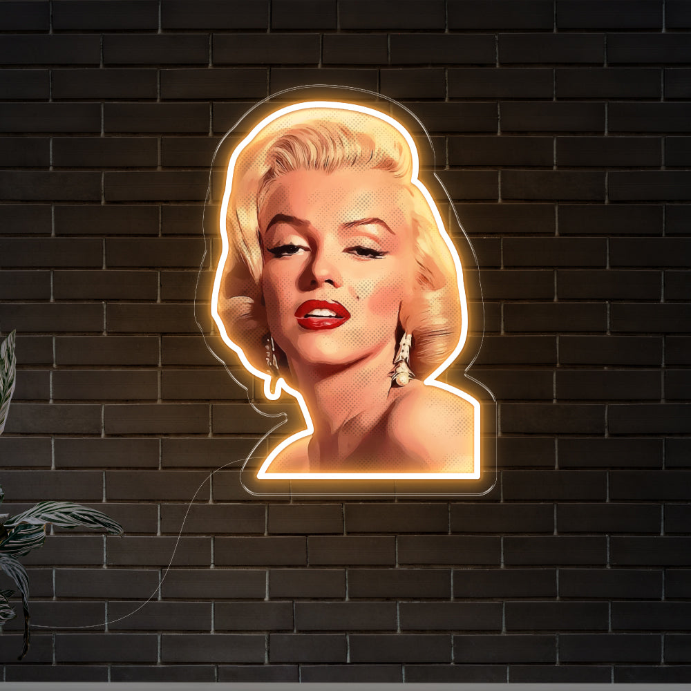 Marilyn Neon Art