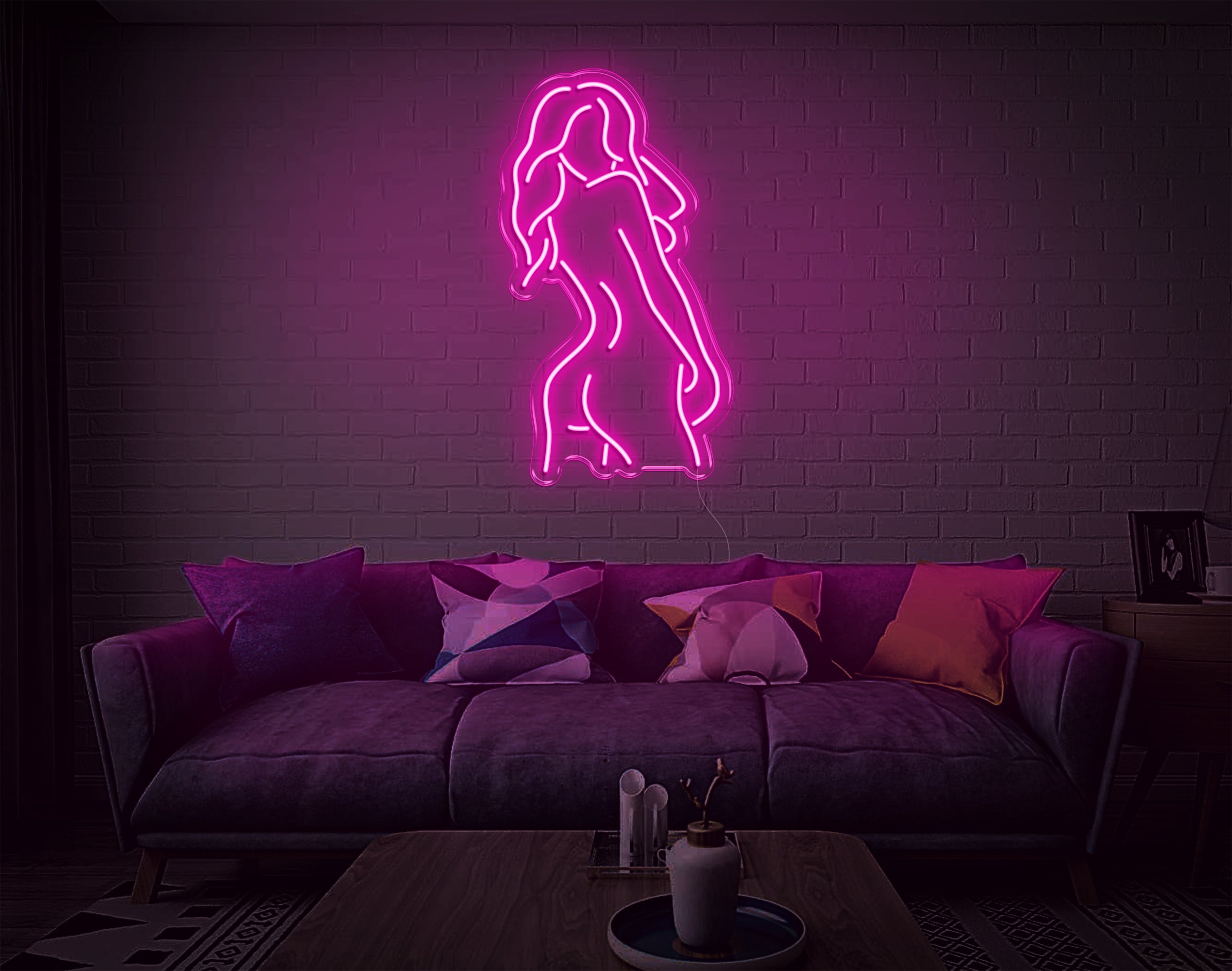 Nude Lady LED Neon Sign