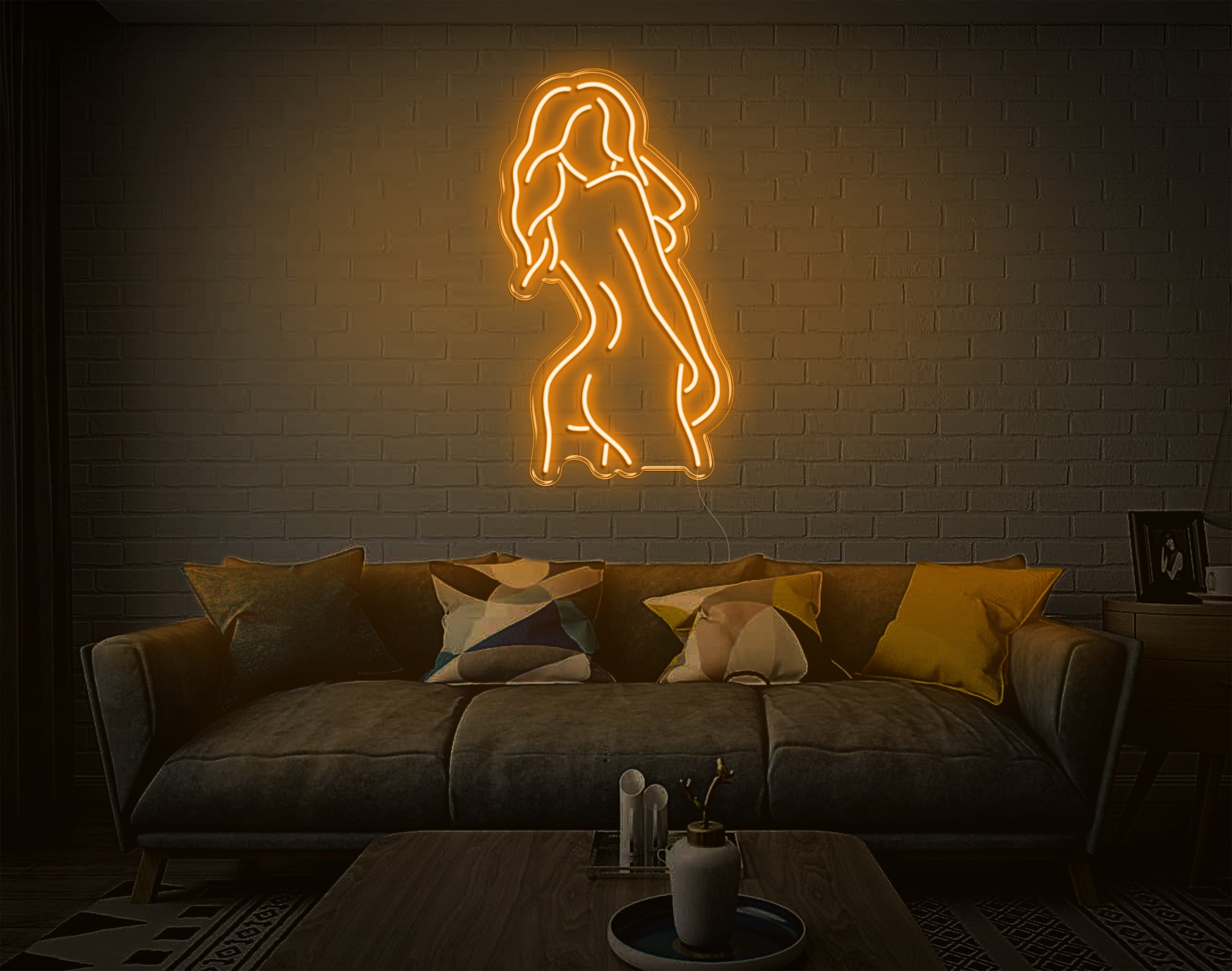 Nude Lady LED Neon Sign