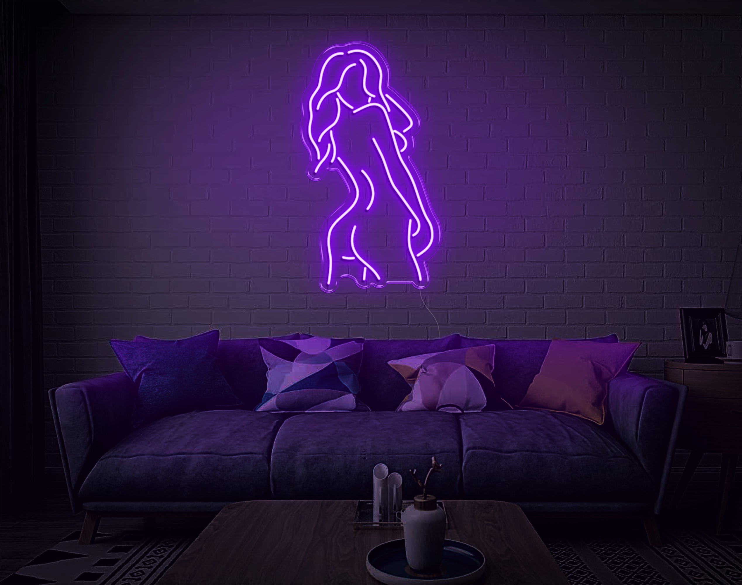 Nude Lady LED Neon Sign