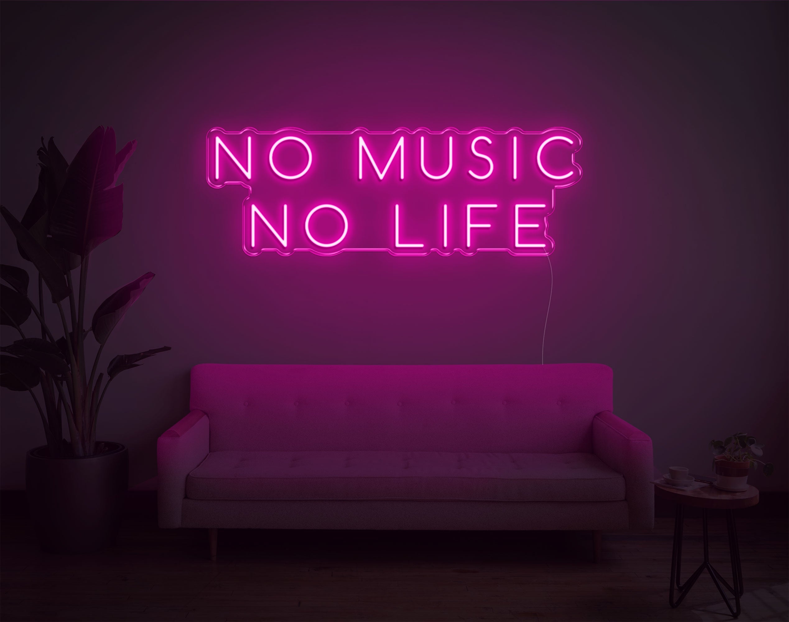 No Music No Life LED Neon Sign