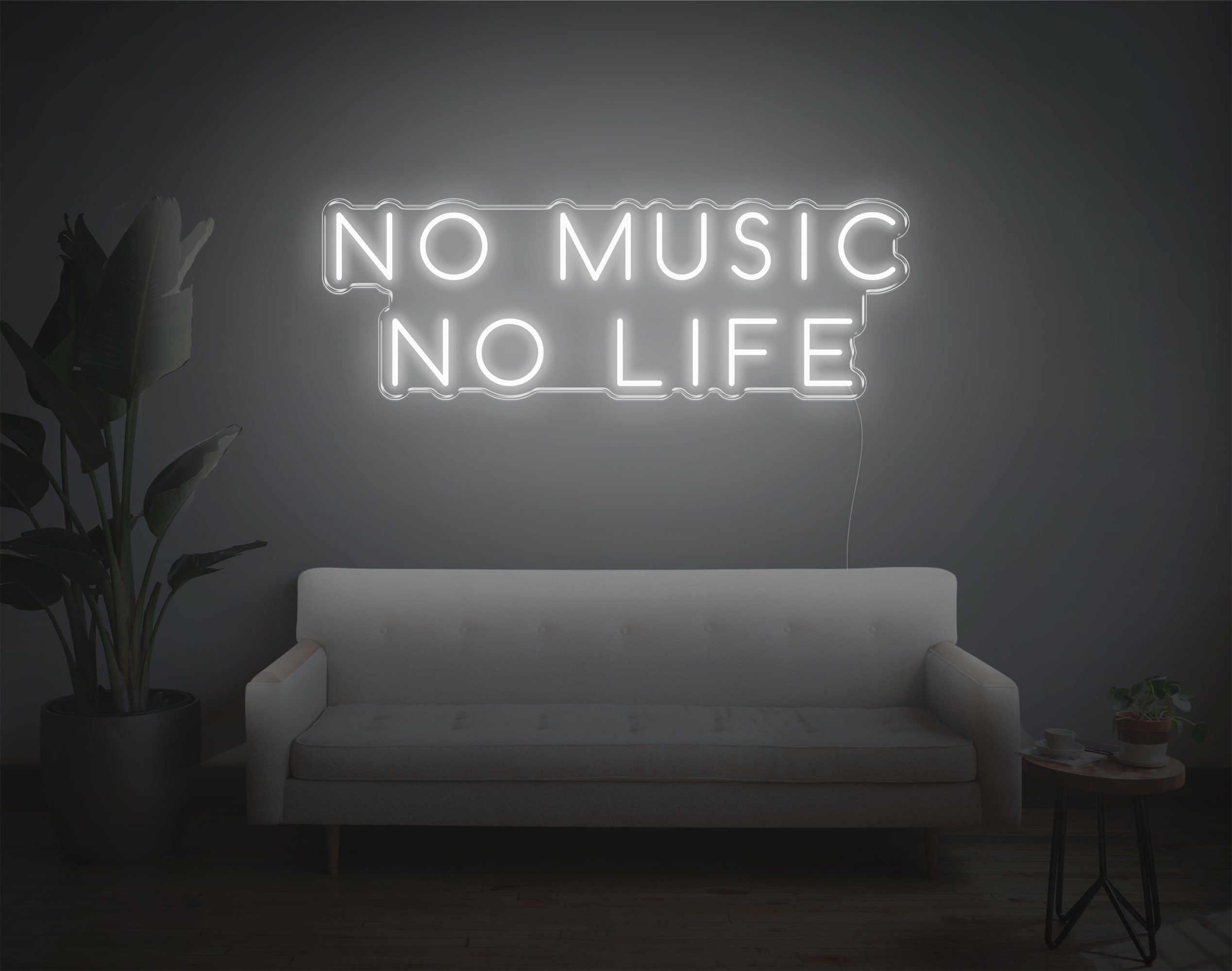 No Music No Life LED Neon Sign