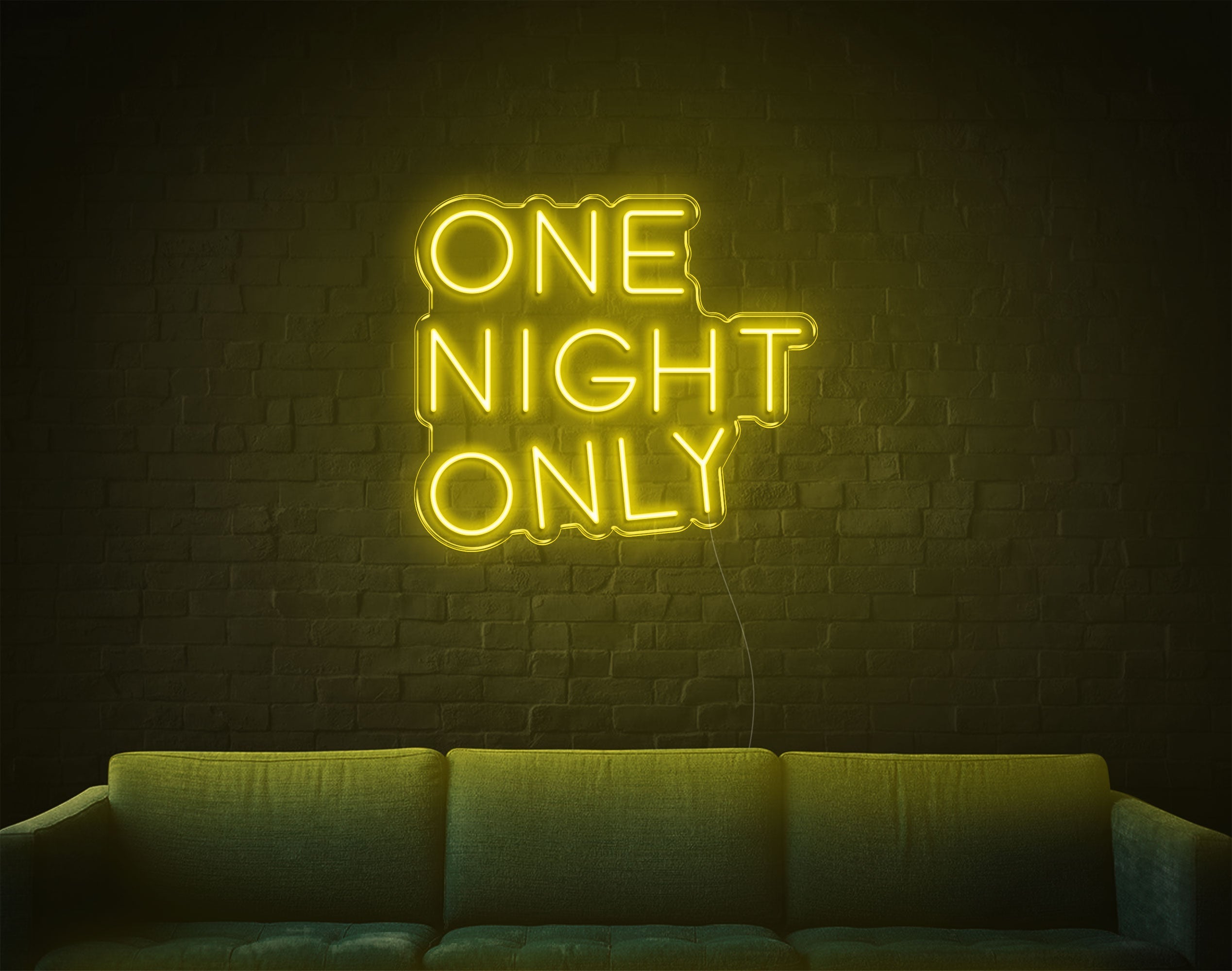 One Night Only LED Neon Sign