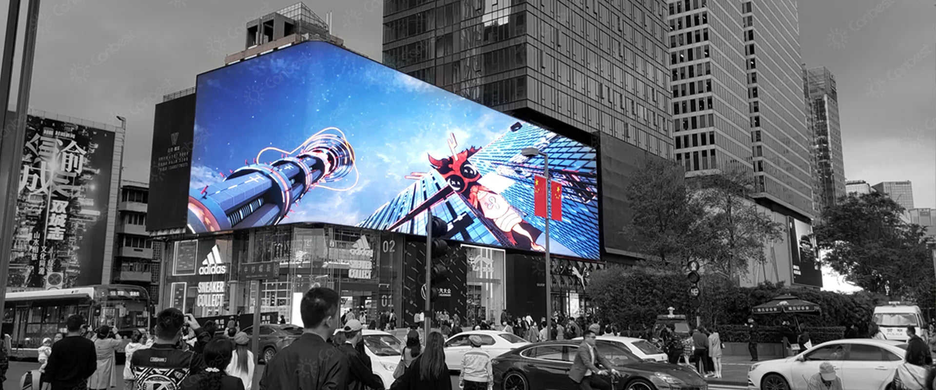APRO-H Series - Outdoor Fine Pitch HD Advertising LED Screen
