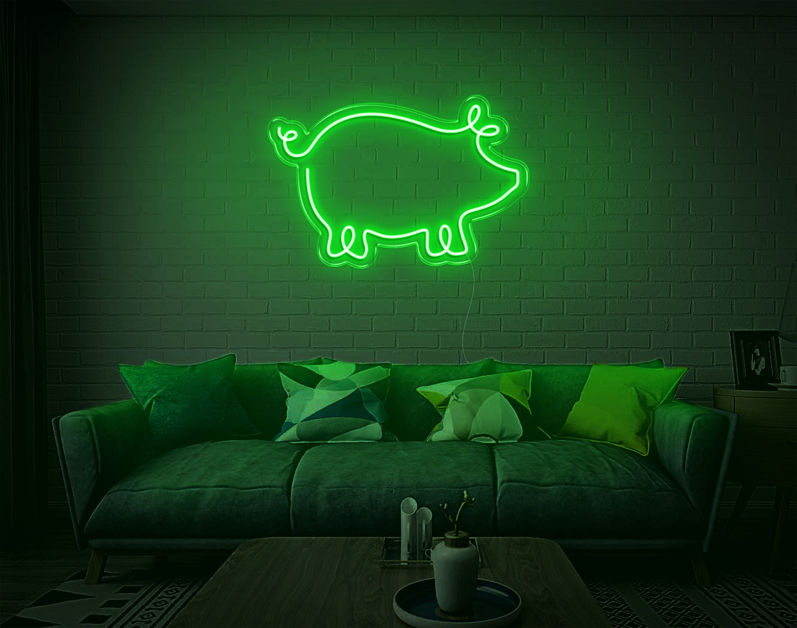 Pig V2 LED Neon Sign