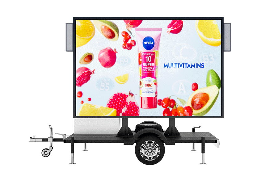Trailer LED - Mobile Trailer LED Billboards