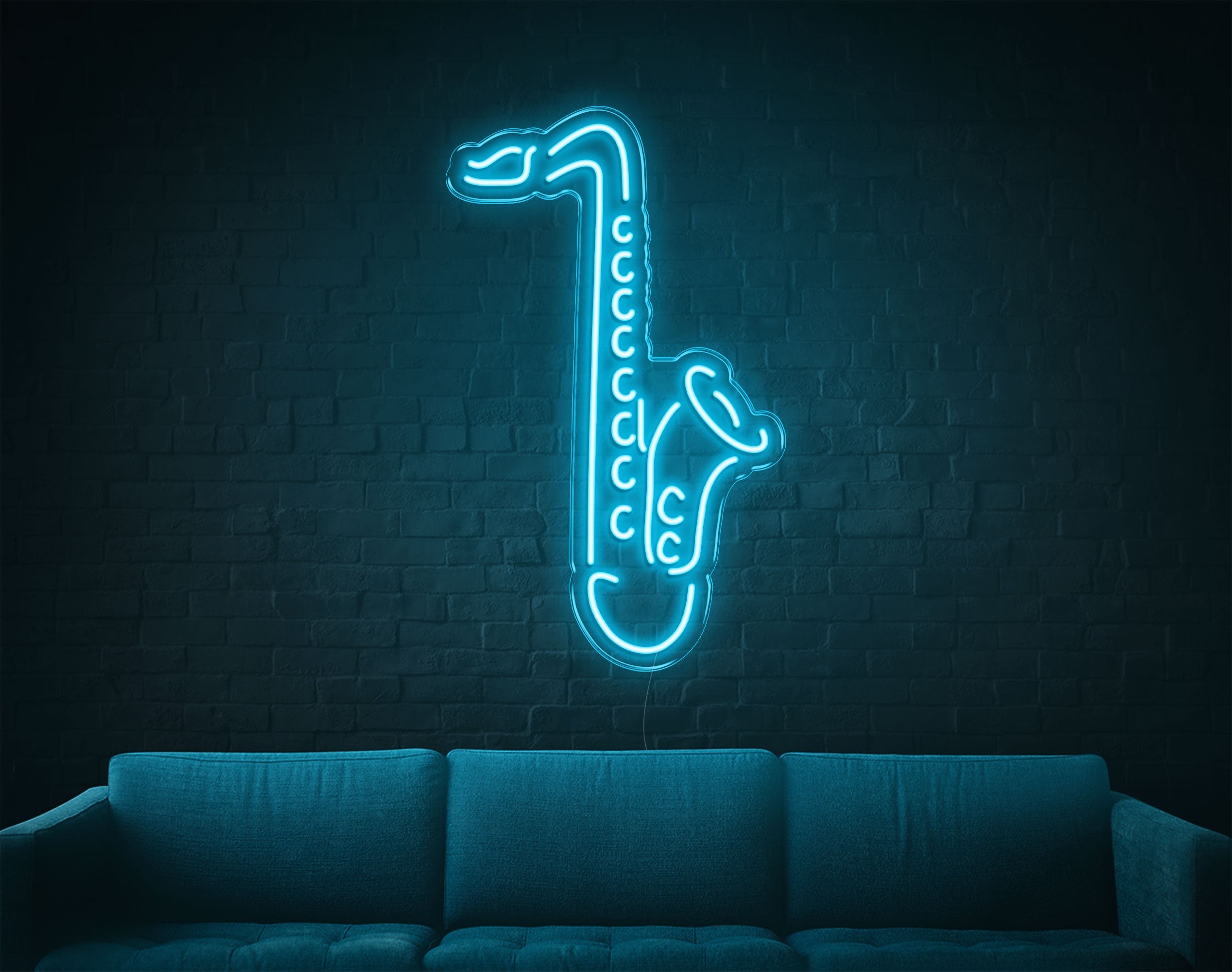 Saxophone LED Neon Sign