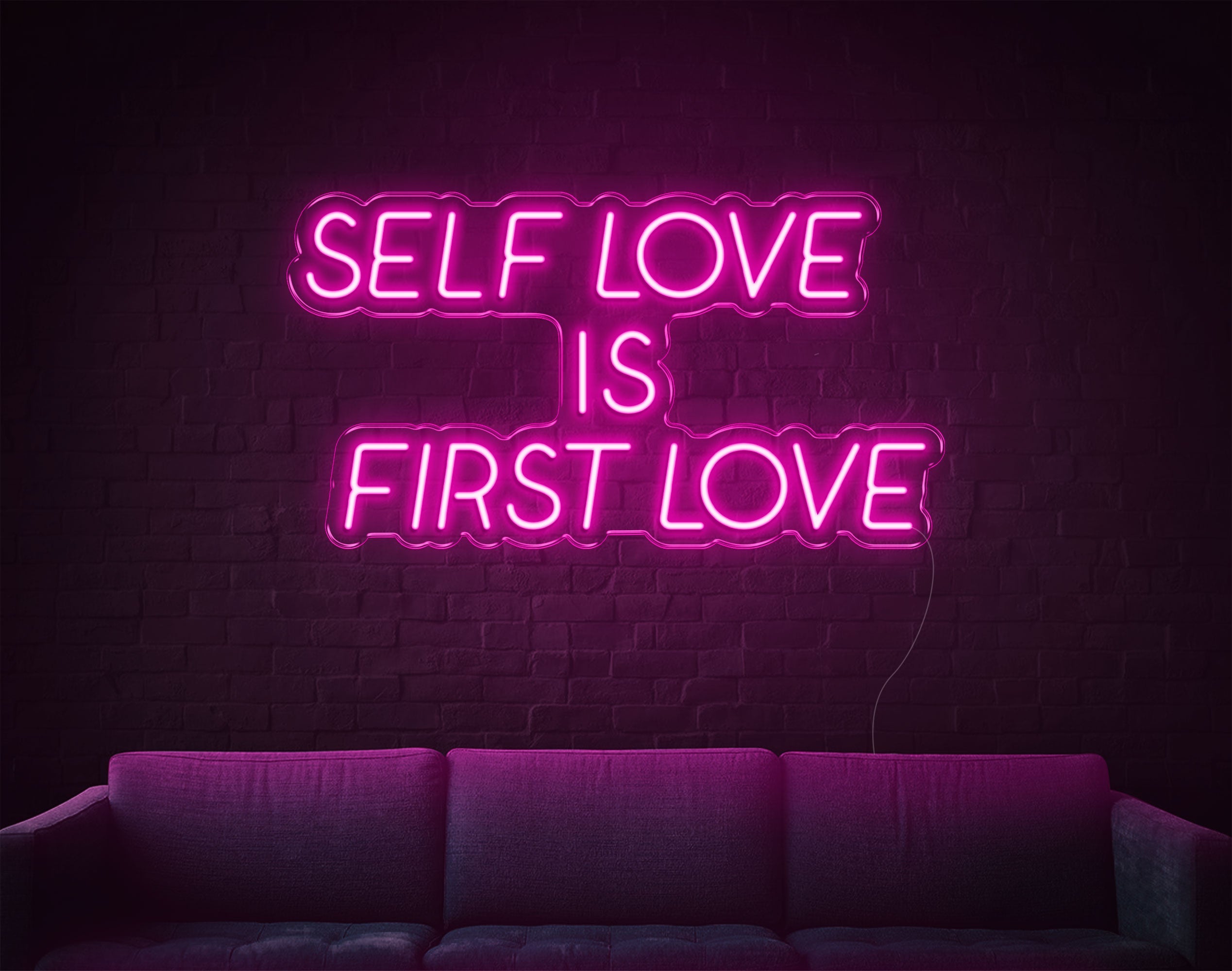 Self Love Is First Love LED Neon Sign