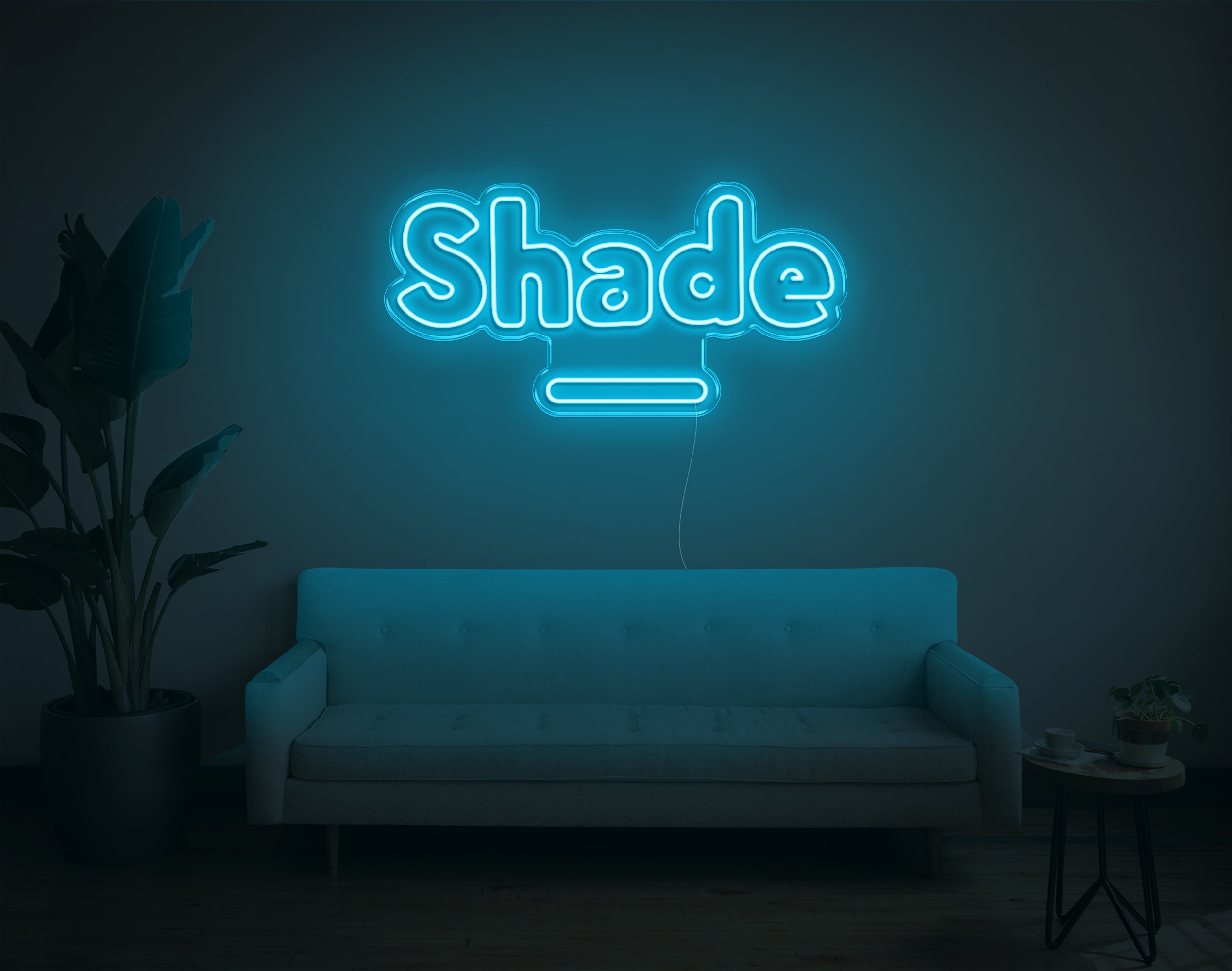 Shade LED Neon Sign