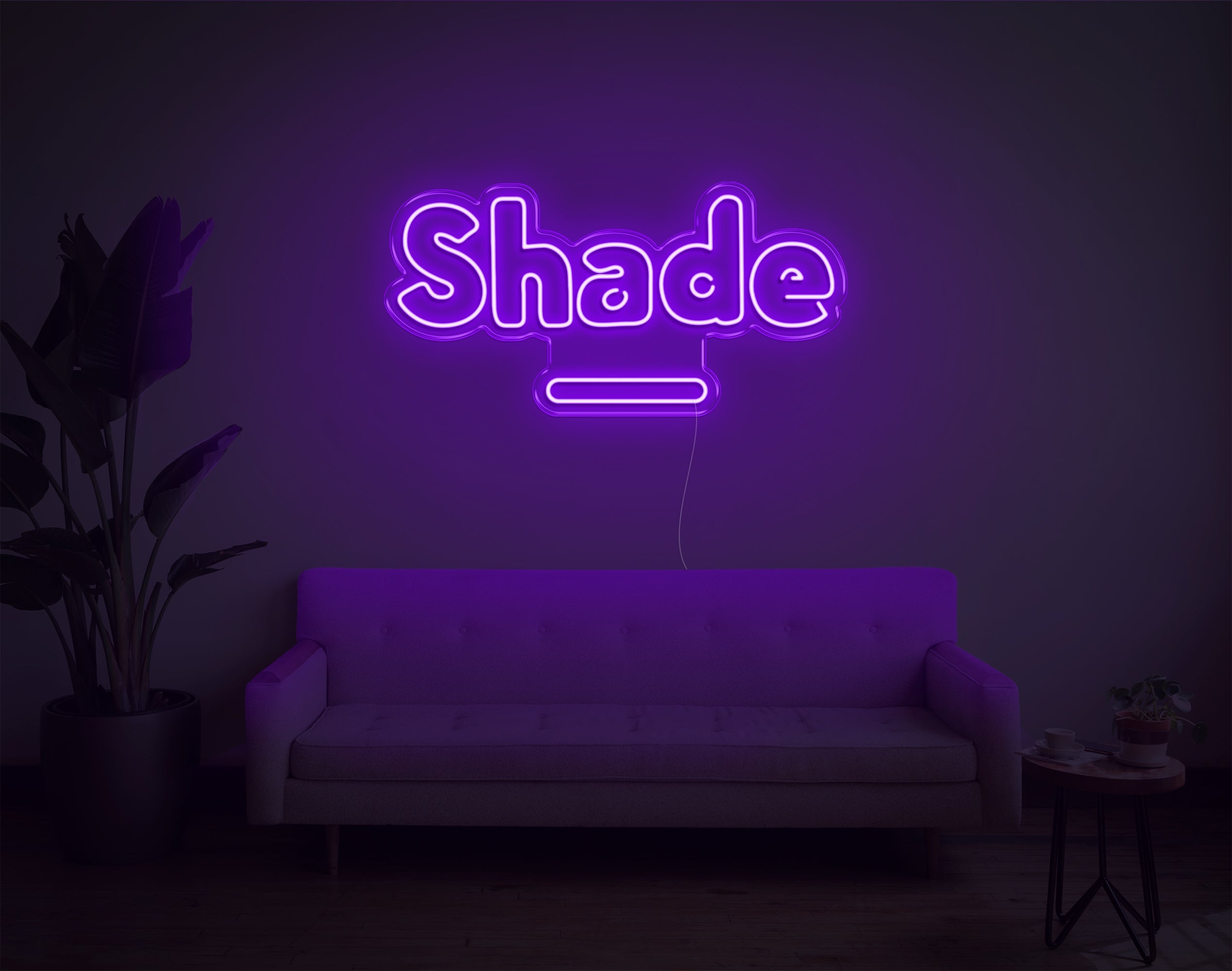 Shade LED Neon Sign