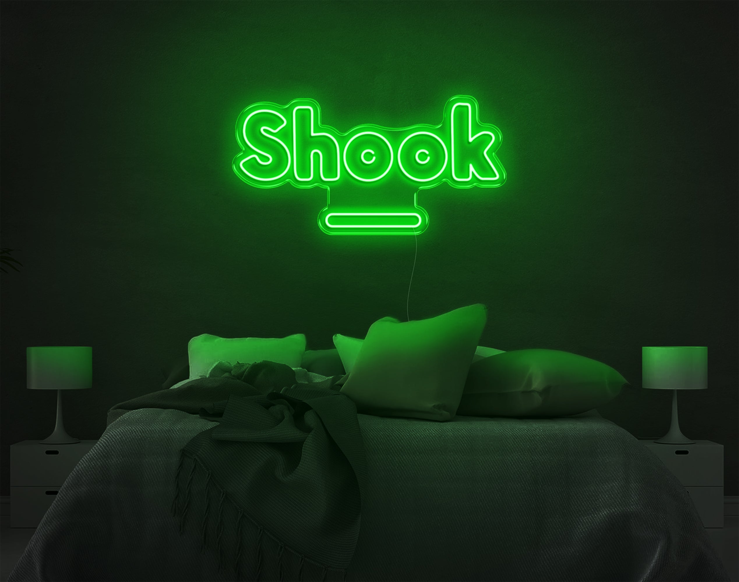 Shook LED Neon Sign