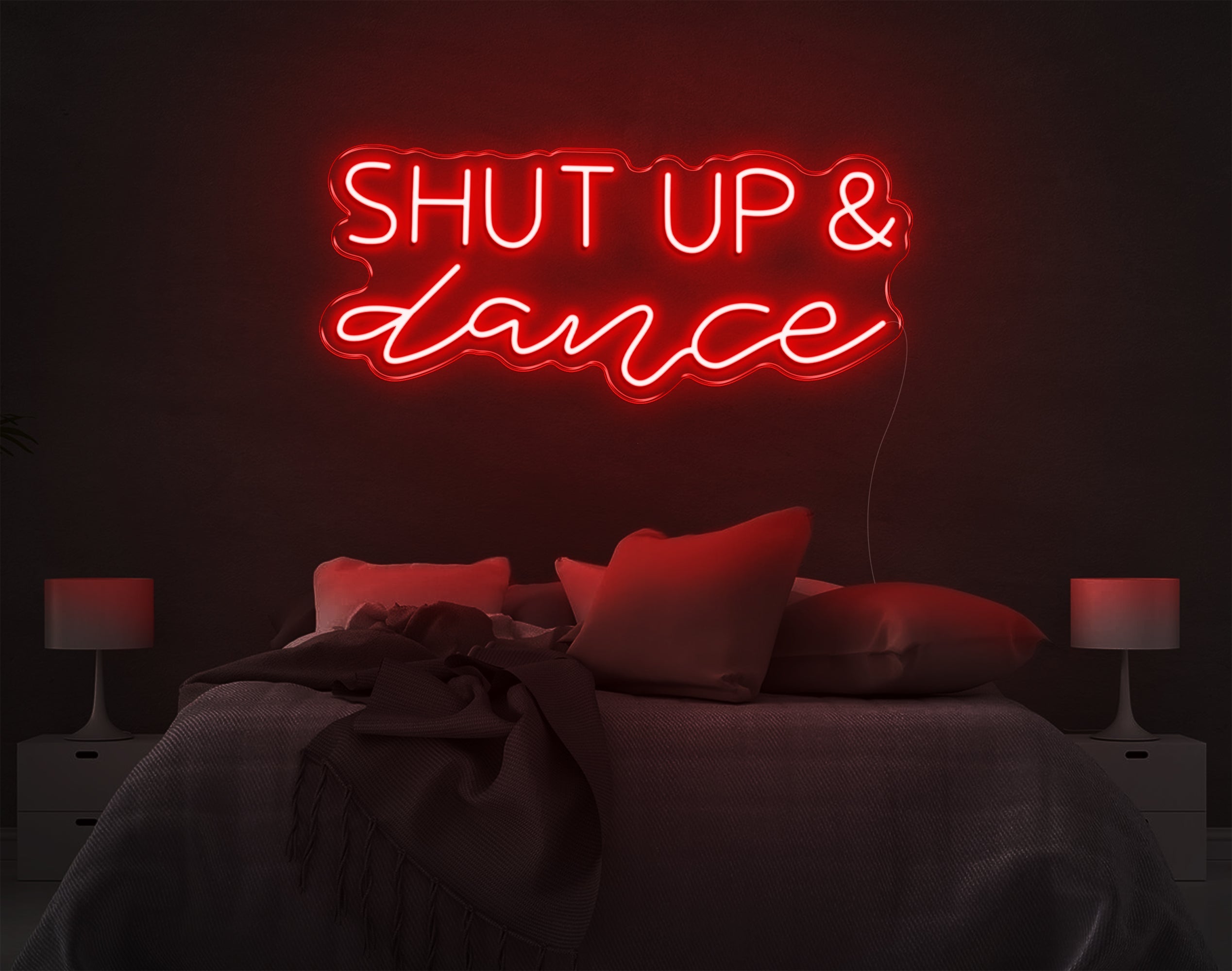 Shut Up And Dance LED Neon Sign