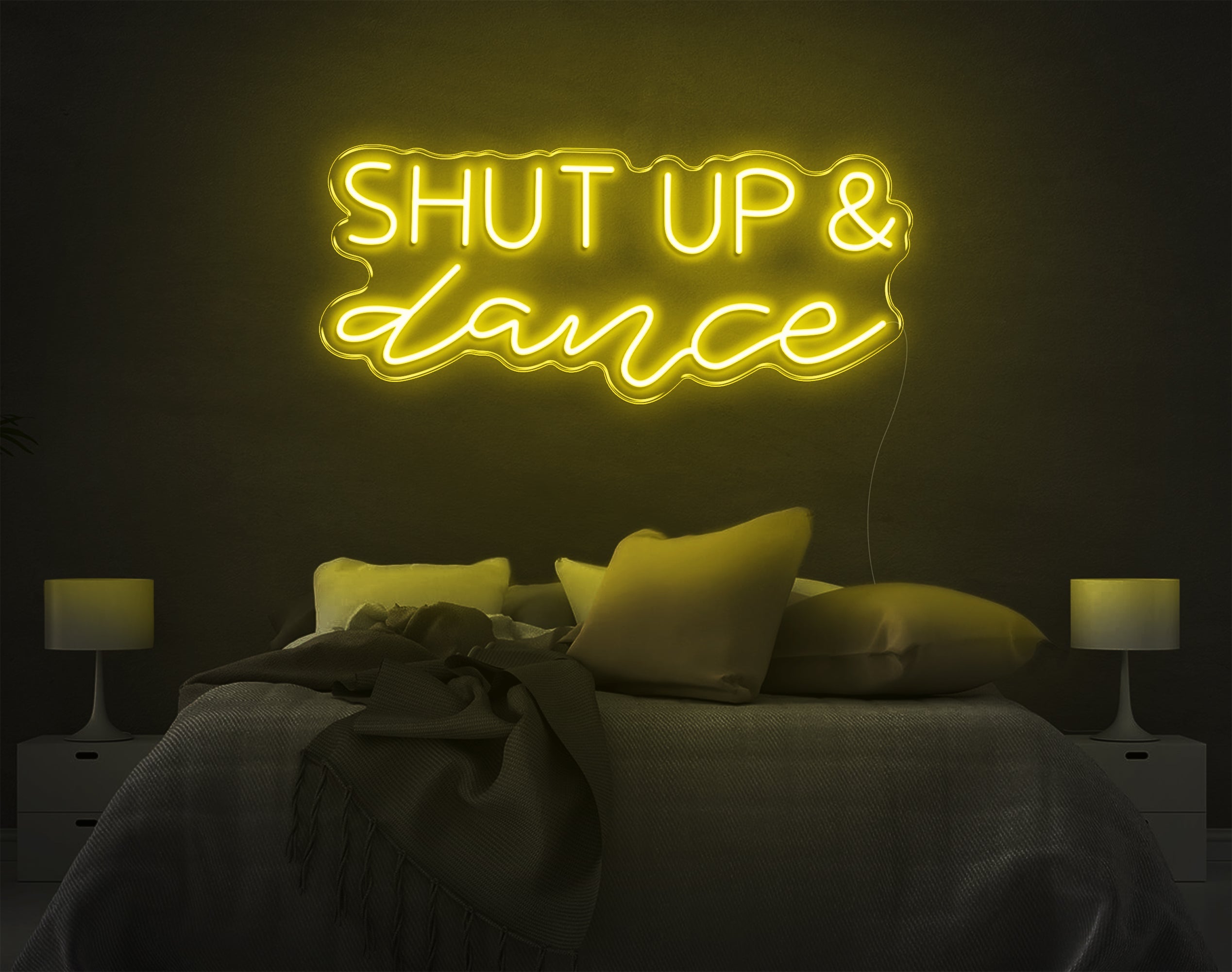 Shut Up And Dance LED Neon Sign